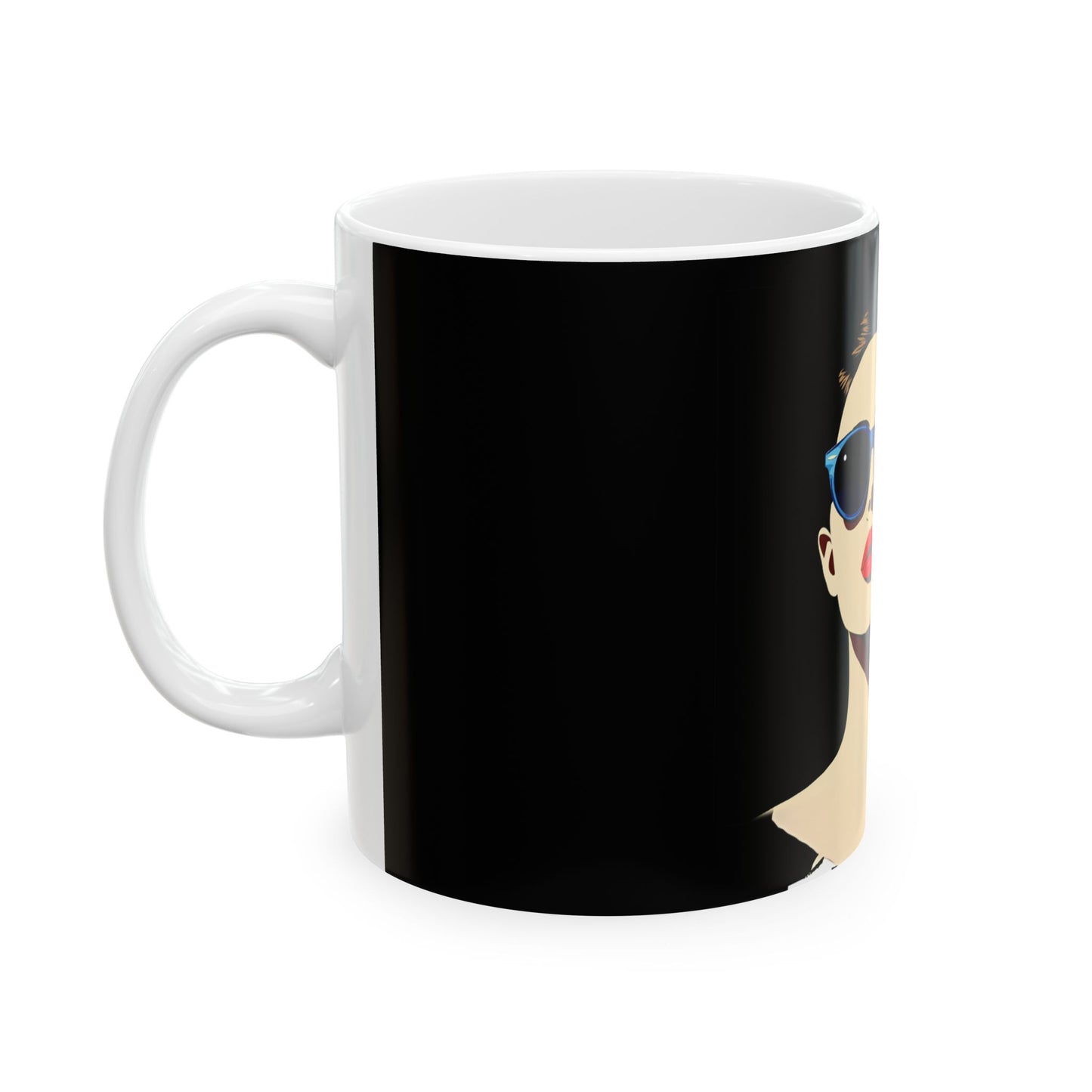 Stylish Fashionista Ceramic Mug – Perfect for Coffee Lovers & Gift Giving