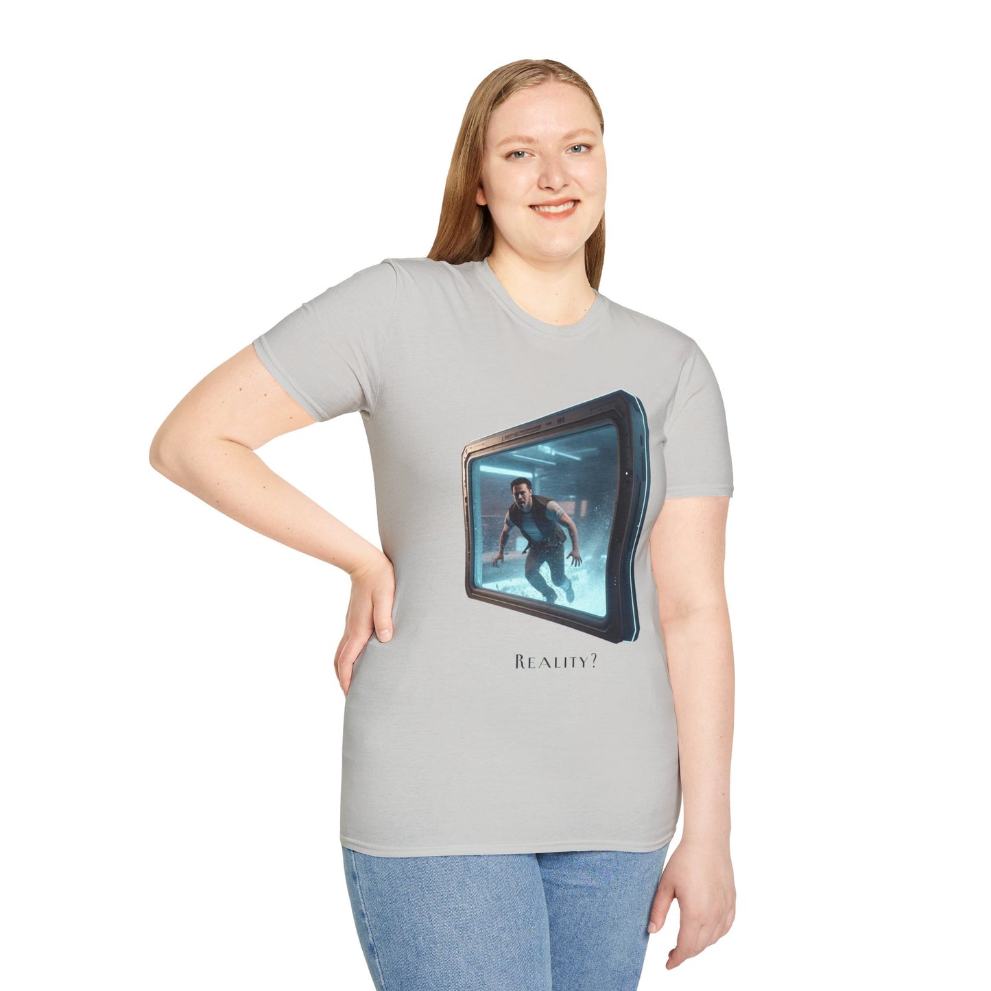 Softstyle T-Shirt - 'Reality?' Graphic Tee for Dreamers
