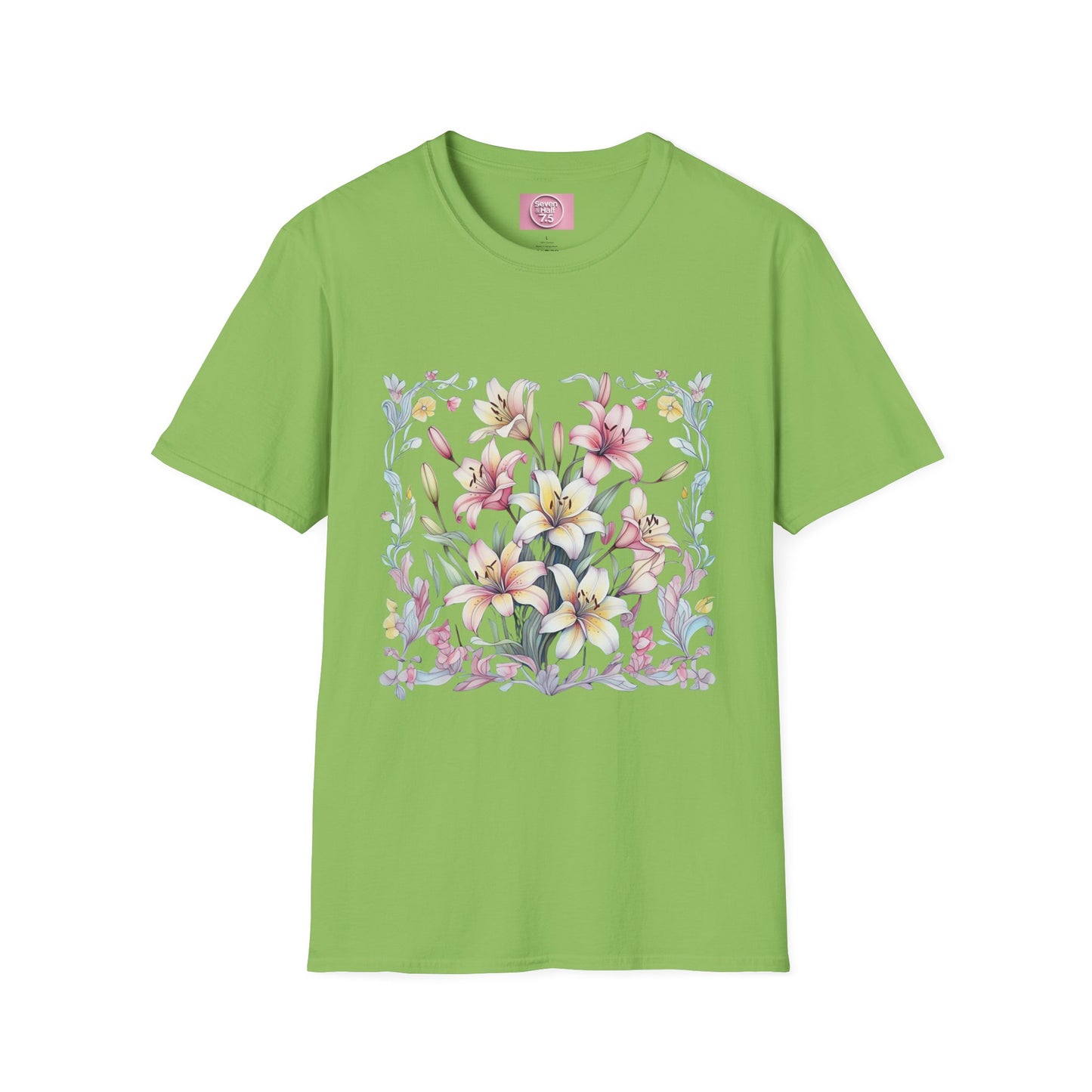 Floral Blossom Unisex T-Shirt - Softstyle Cotton Tee for Nature Lovers
