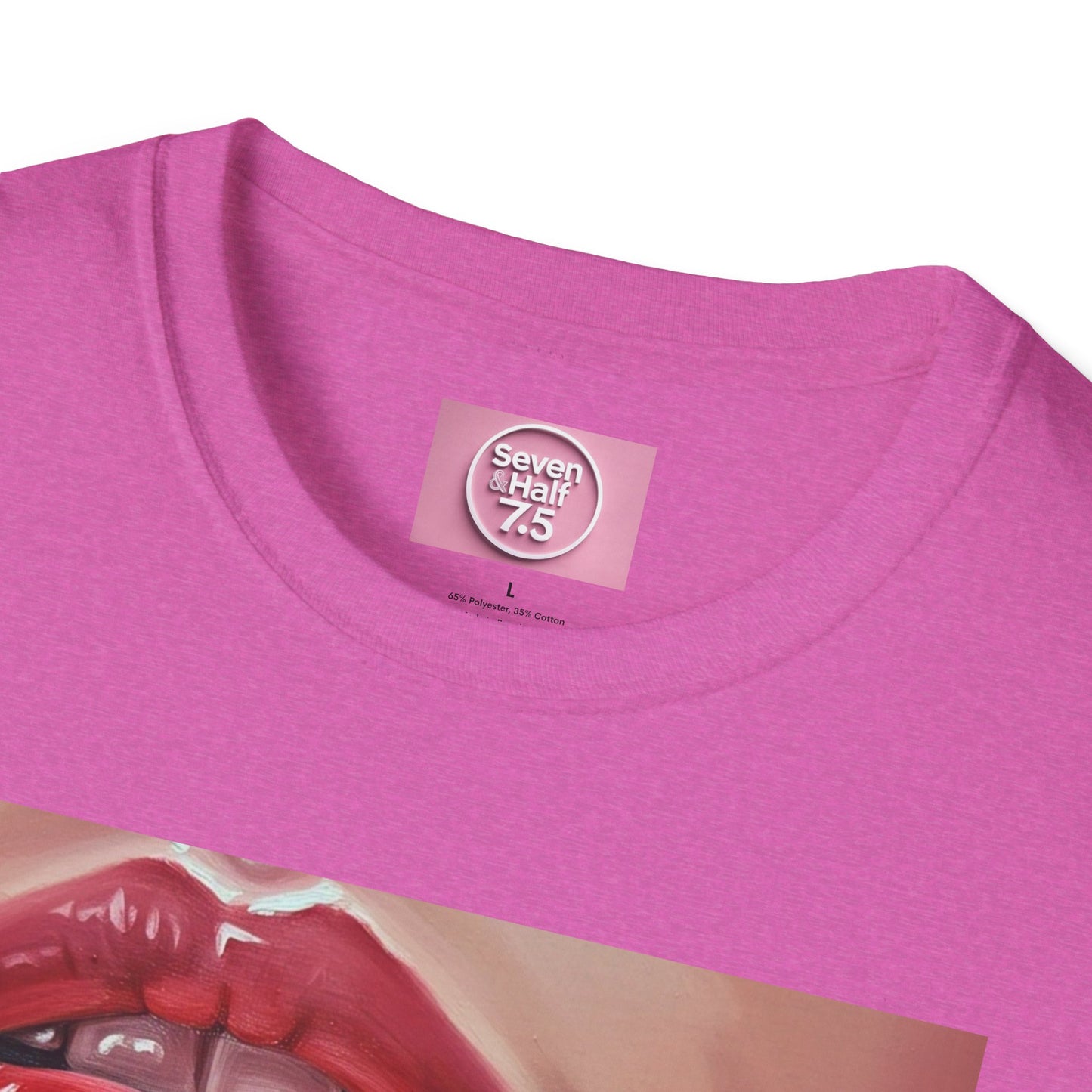 Fire Lips Women's Softstyle T-Shirt - Bold Art for Confident Expressions