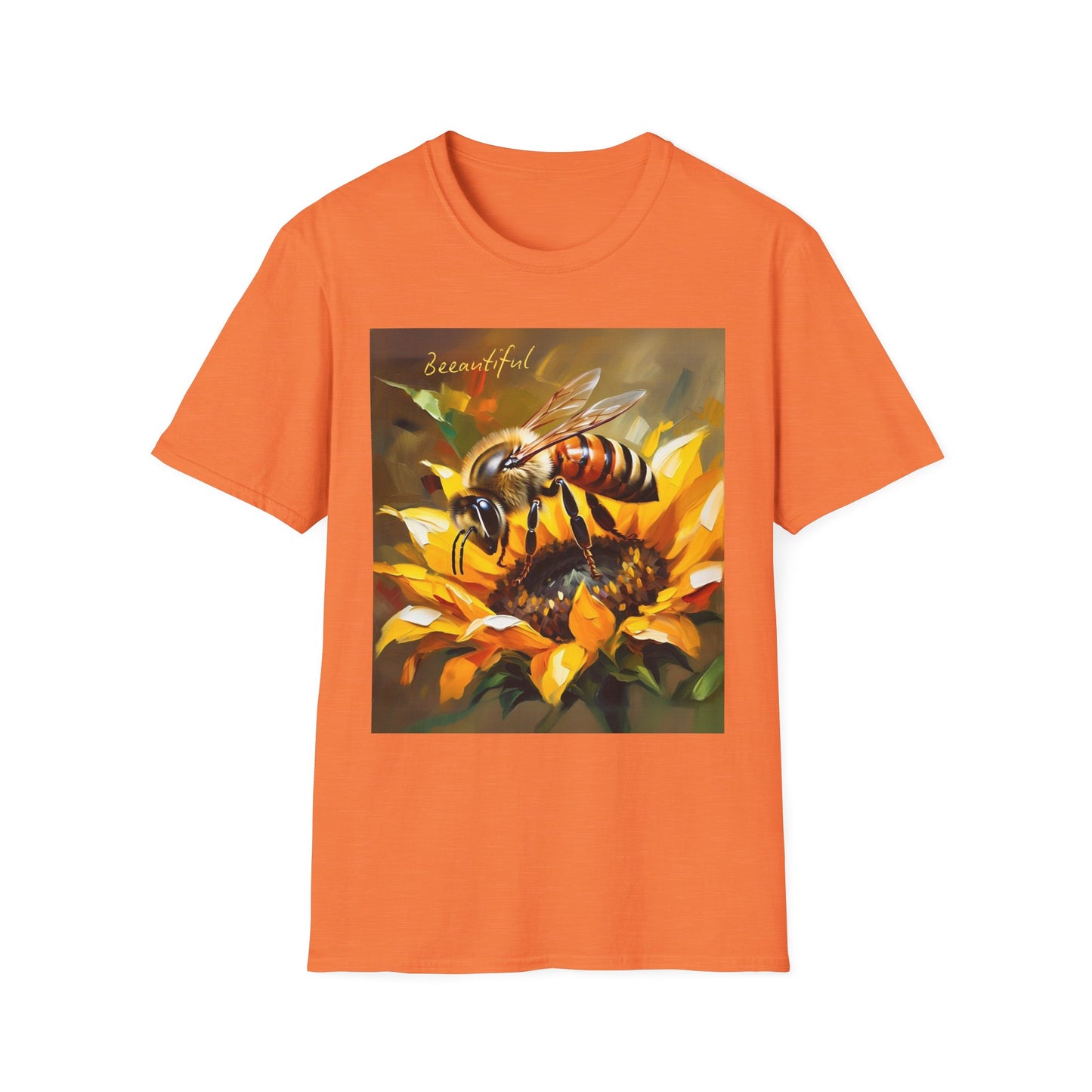 Bee-autiful Unisex Softstyle T-Shirt | Nature Lover's Gift | Perfect for Spring & Summer