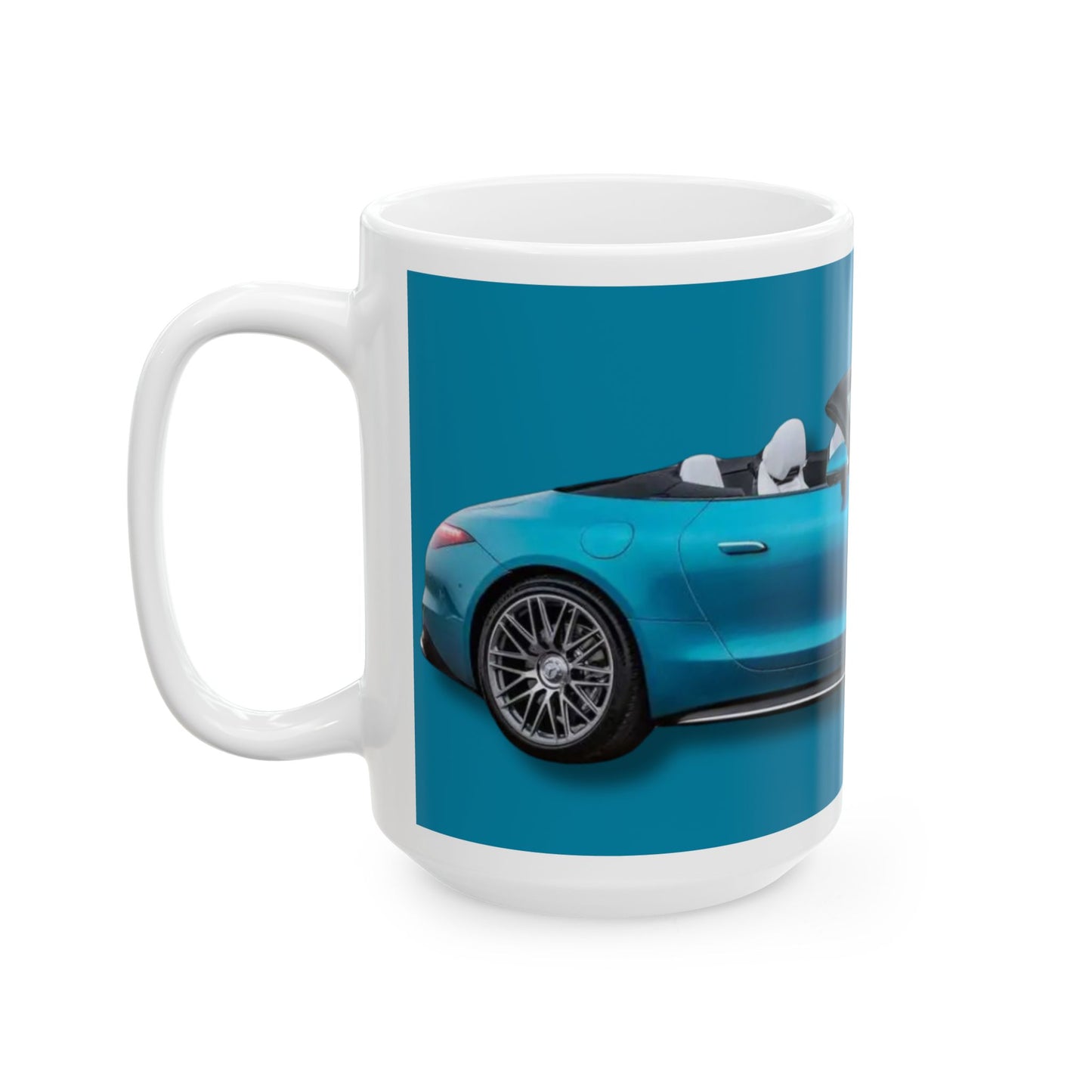 Luxury Sports Car Ceramic Mug - Perfect Gift for Auto Enthusiasts