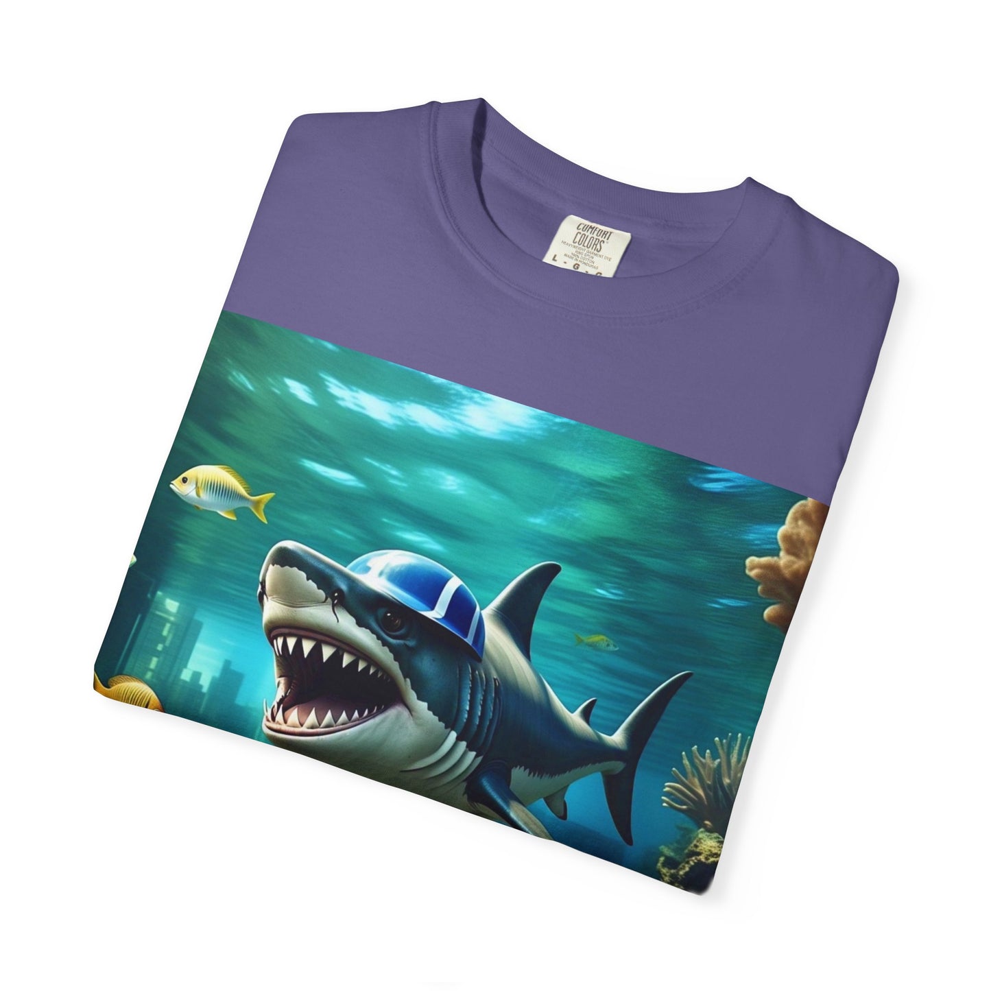 Marine Adventure Unisex T-Shirt - Shark Graphic Design