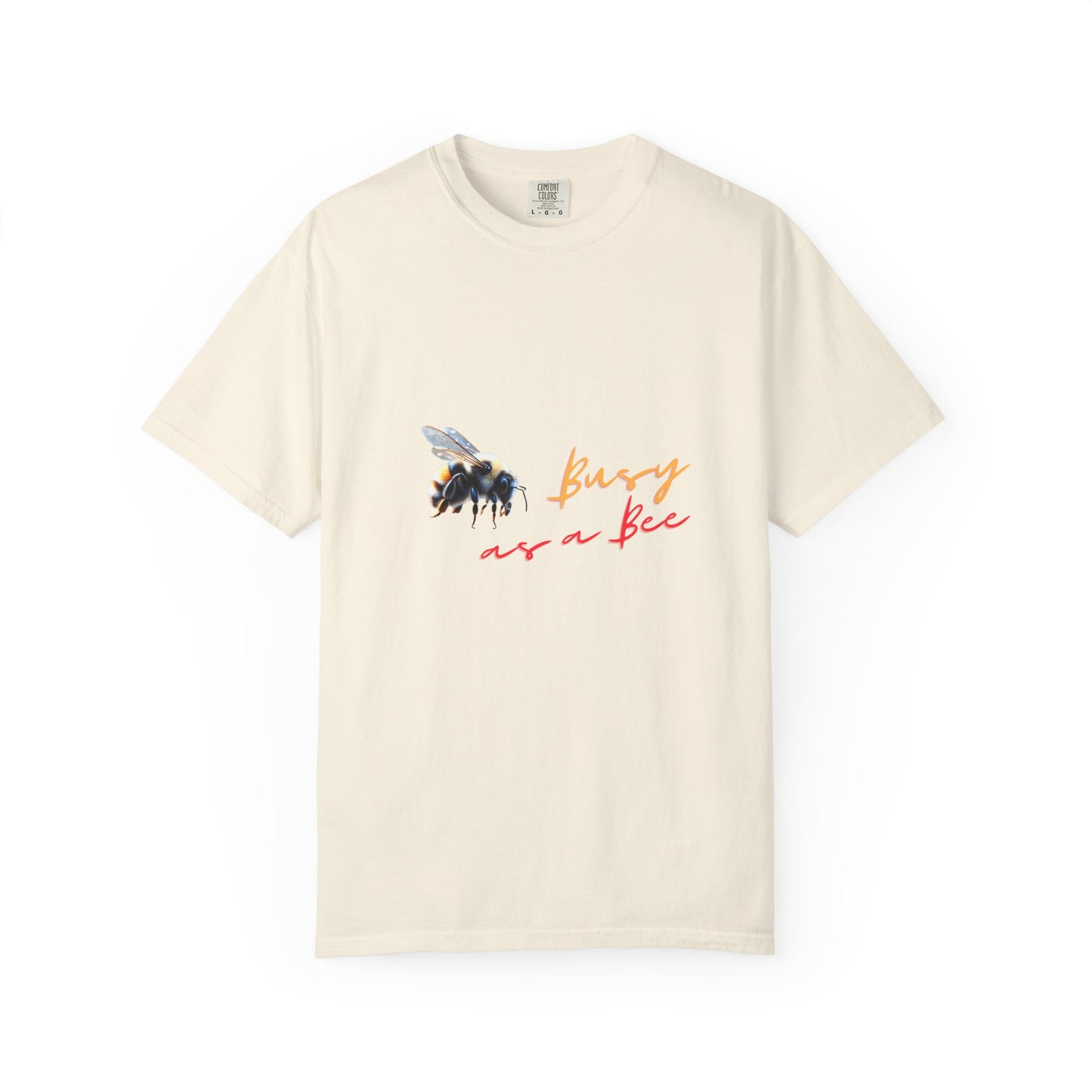 Inspirational Bee T-Shirt for Nature Lovers, Unisex Summer Tee, Gift for Eco-Conscious Friends, Cute Bee Design, Perfect for Earth Day