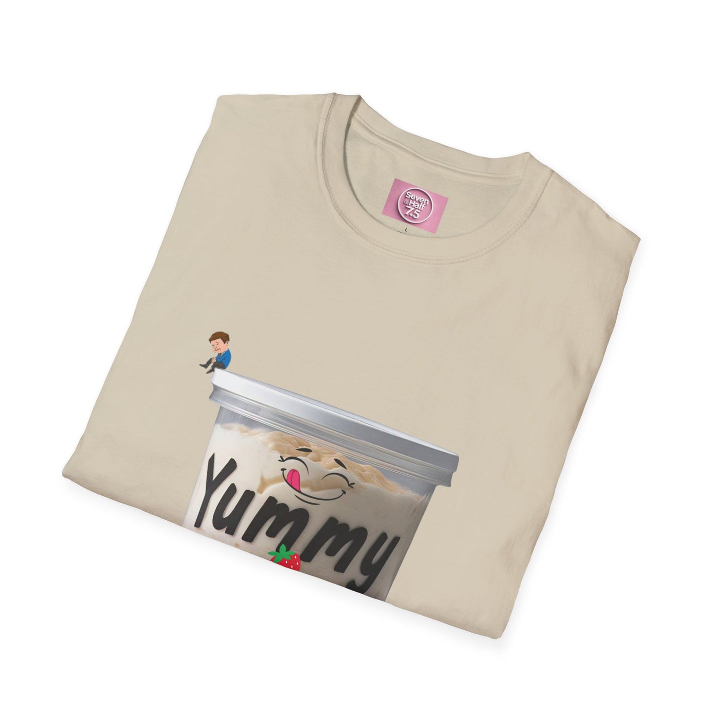 Yummy Protein Unisex Softstyle T-Shirt - Fun Fitness Apparel