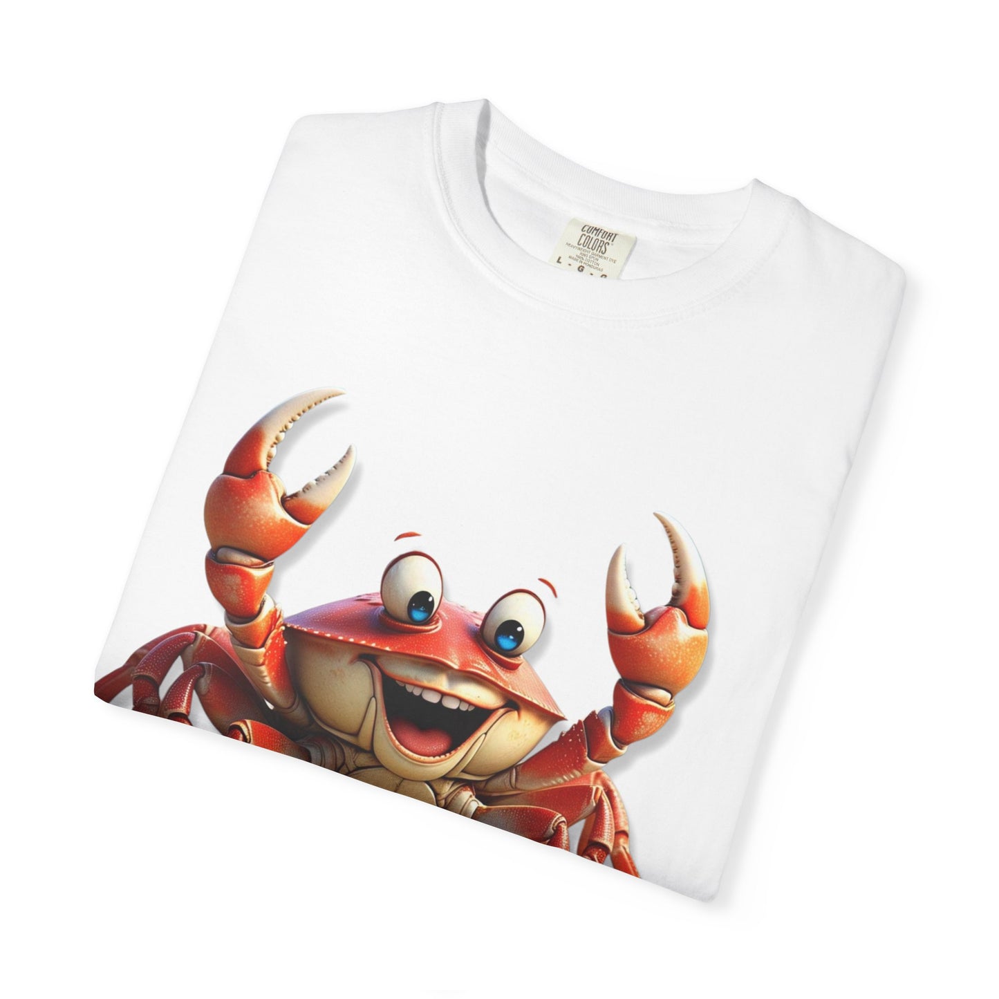 Funny Crab Graphic T-Shirt for Beach Lovers
