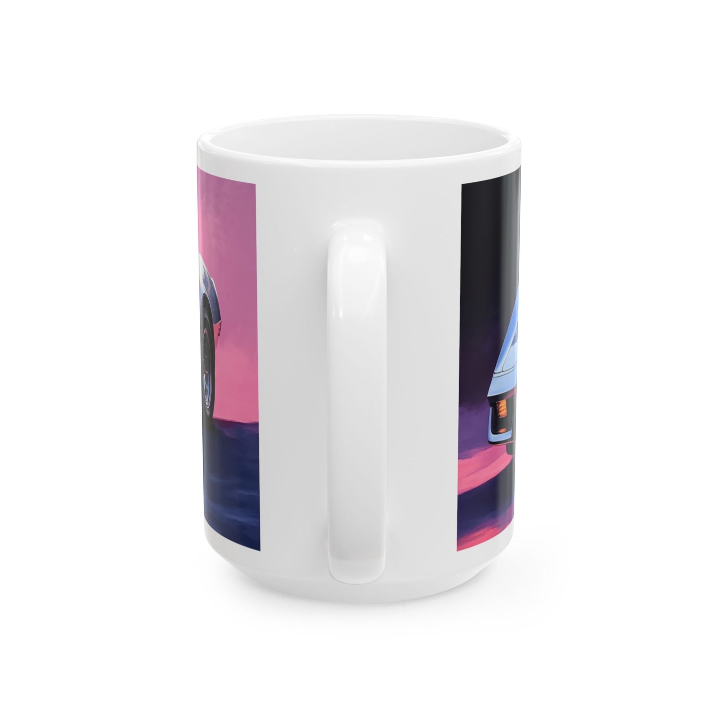 Car Ceramic Mug - 11oz & 15oz - Perfect Gift for Car Enthusiasts