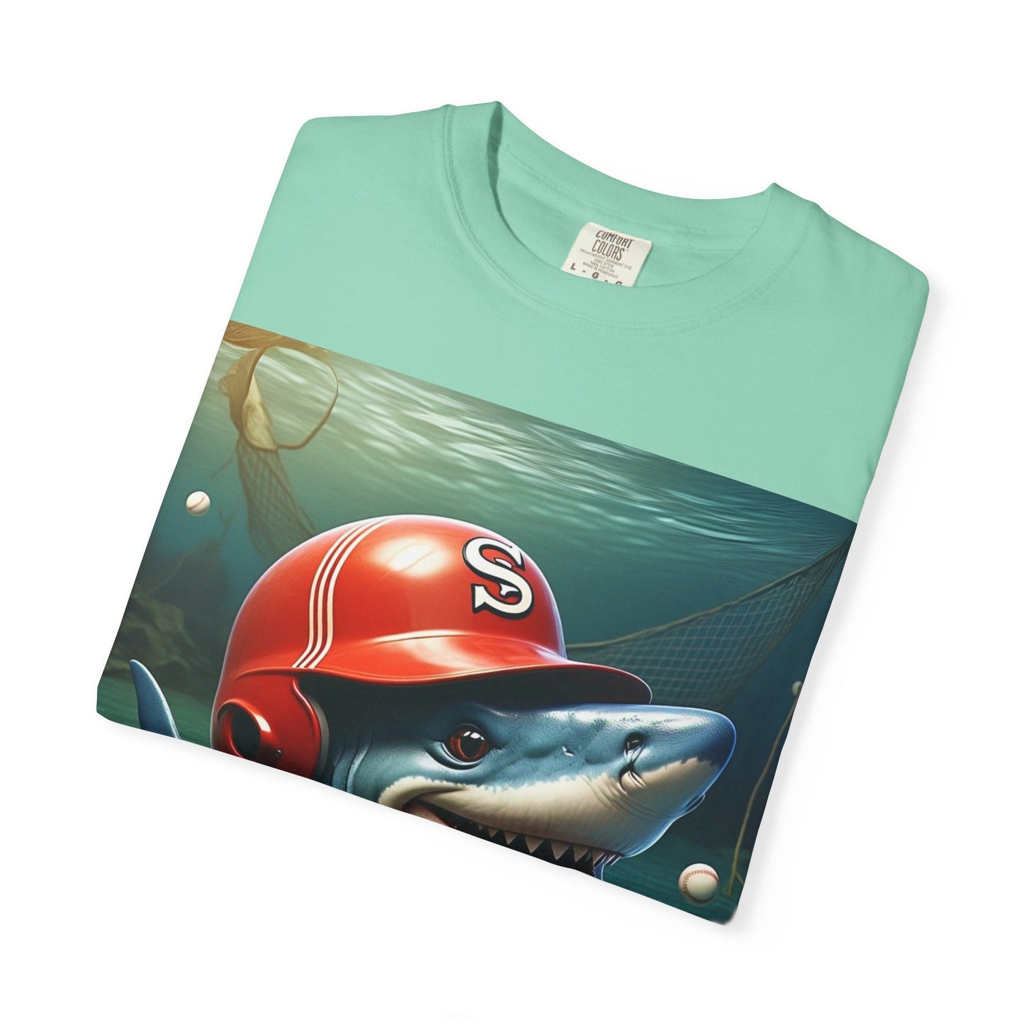 Funny Shark Baseball Unisex T-Shirt