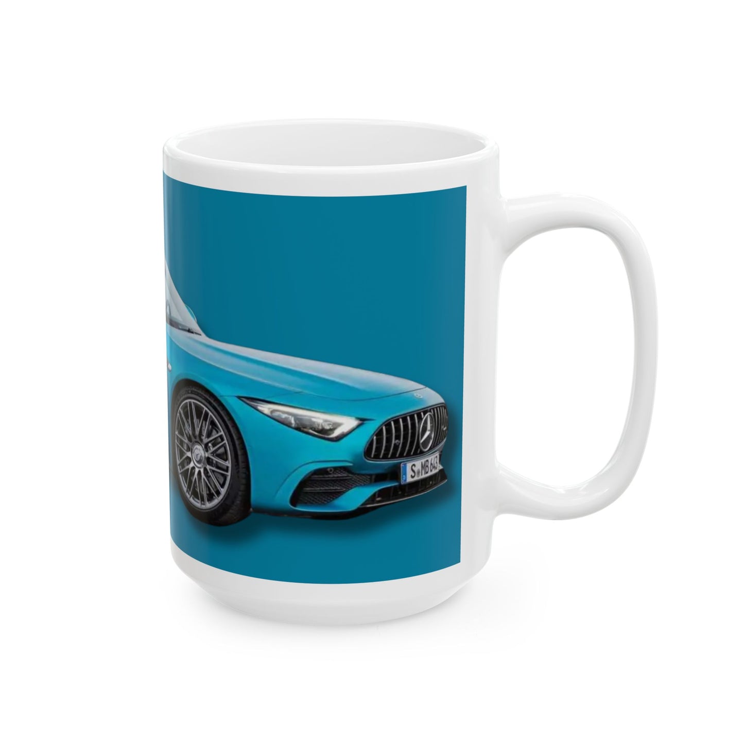 Luxury Sports Car Ceramic Mug - Perfect Gift for Auto Enthusiasts
