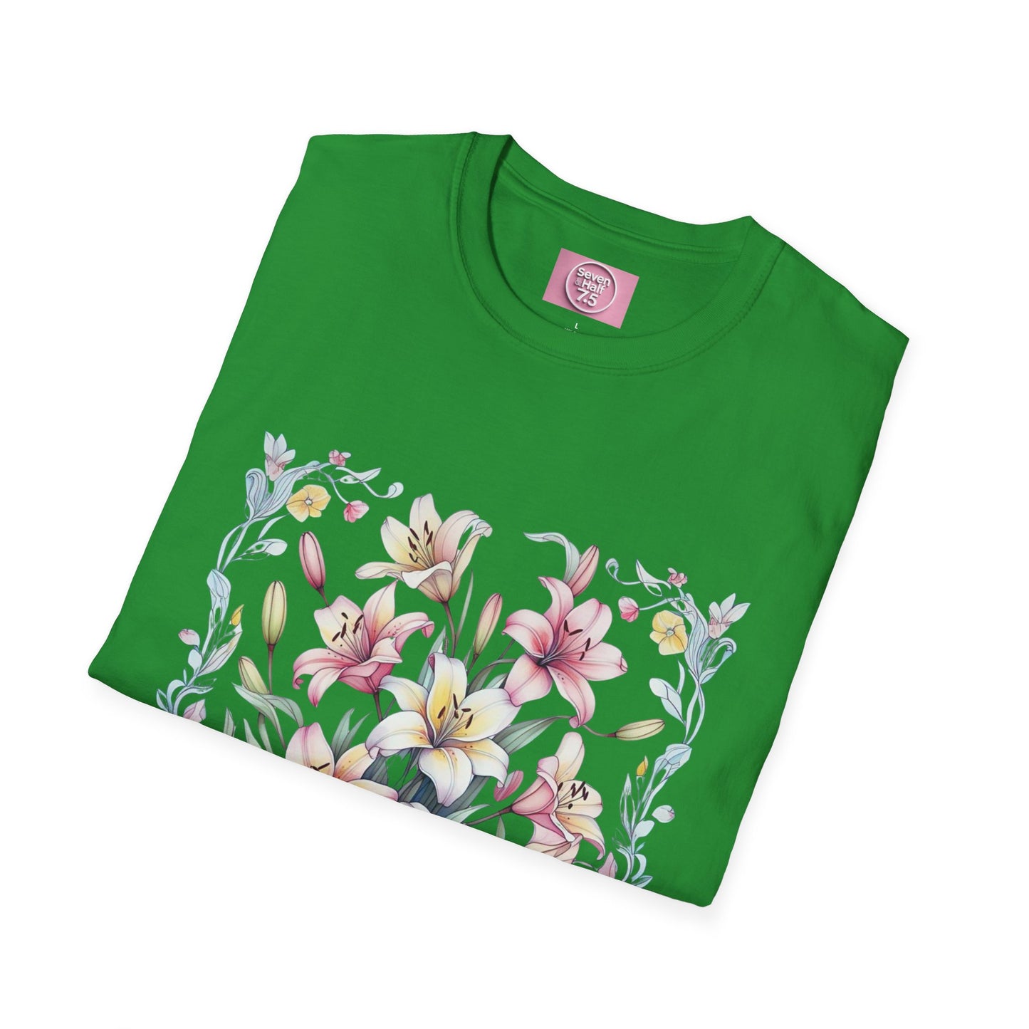 Floral Blossom Unisex T-Shirt - Softstyle Cotton Tee for Nature Lovers