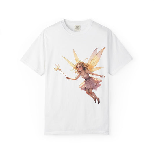 Fairy Magic Garment-Dyed T-Shirt - Whimsical Design for Fantasy Lovers