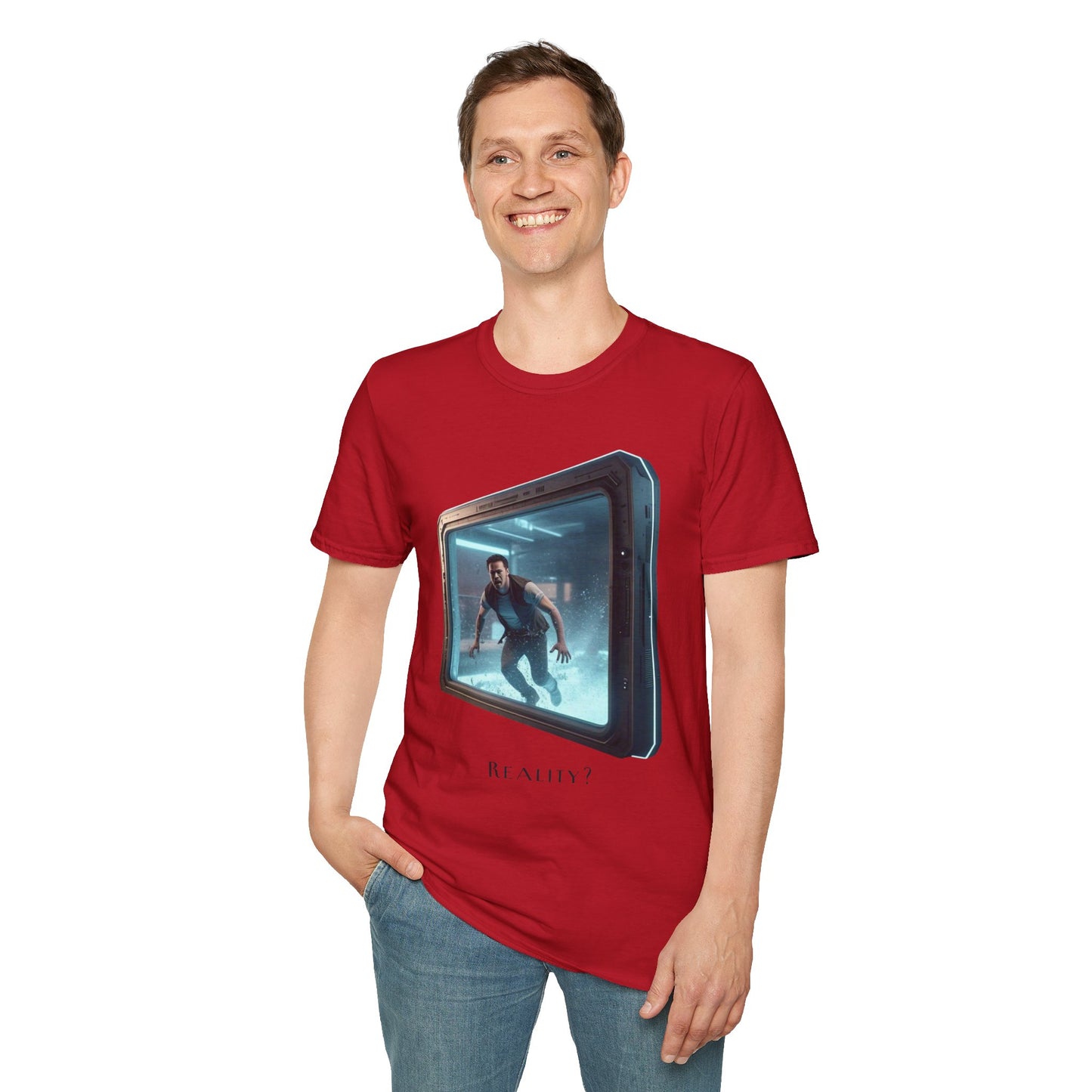 Softstyle T-Shirt - 'Reality?' Graphic Tee for Dreamers