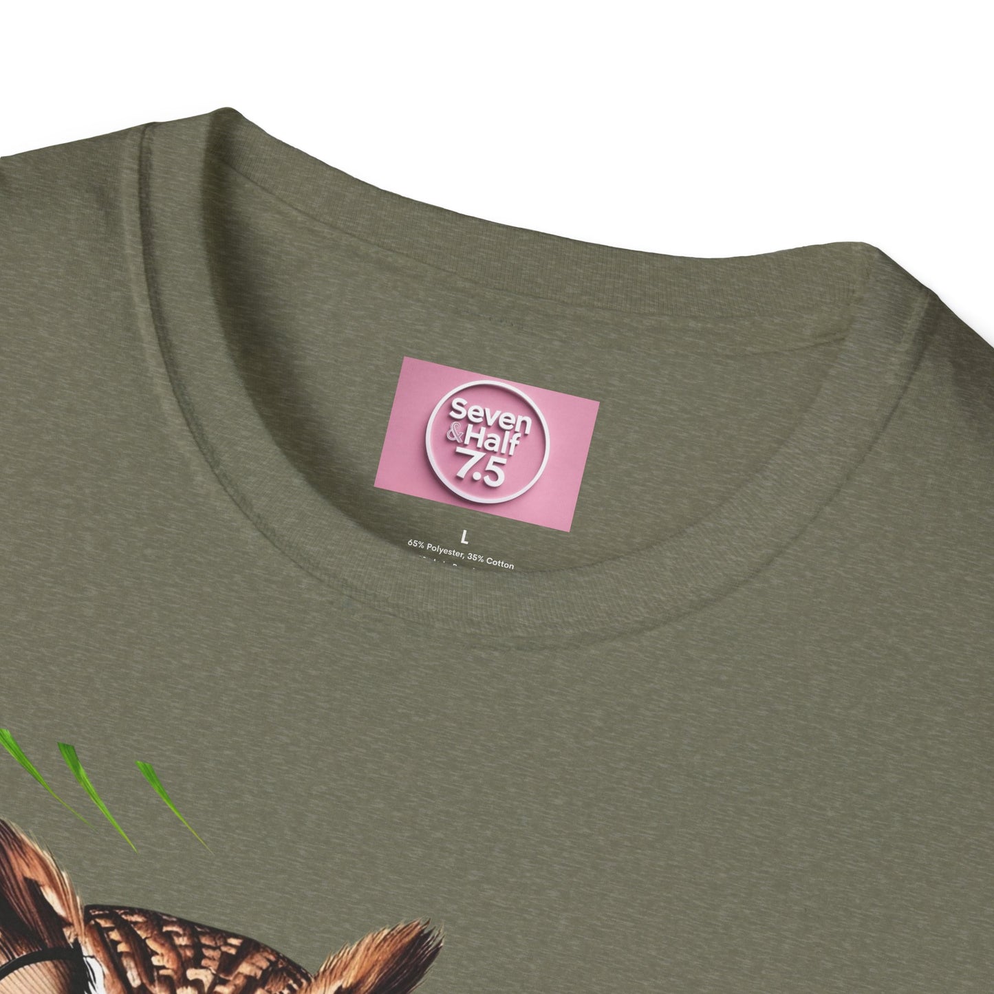 Wisdom Owl Unisex Softstyle T-Shirt - Inspirational Nature Tee