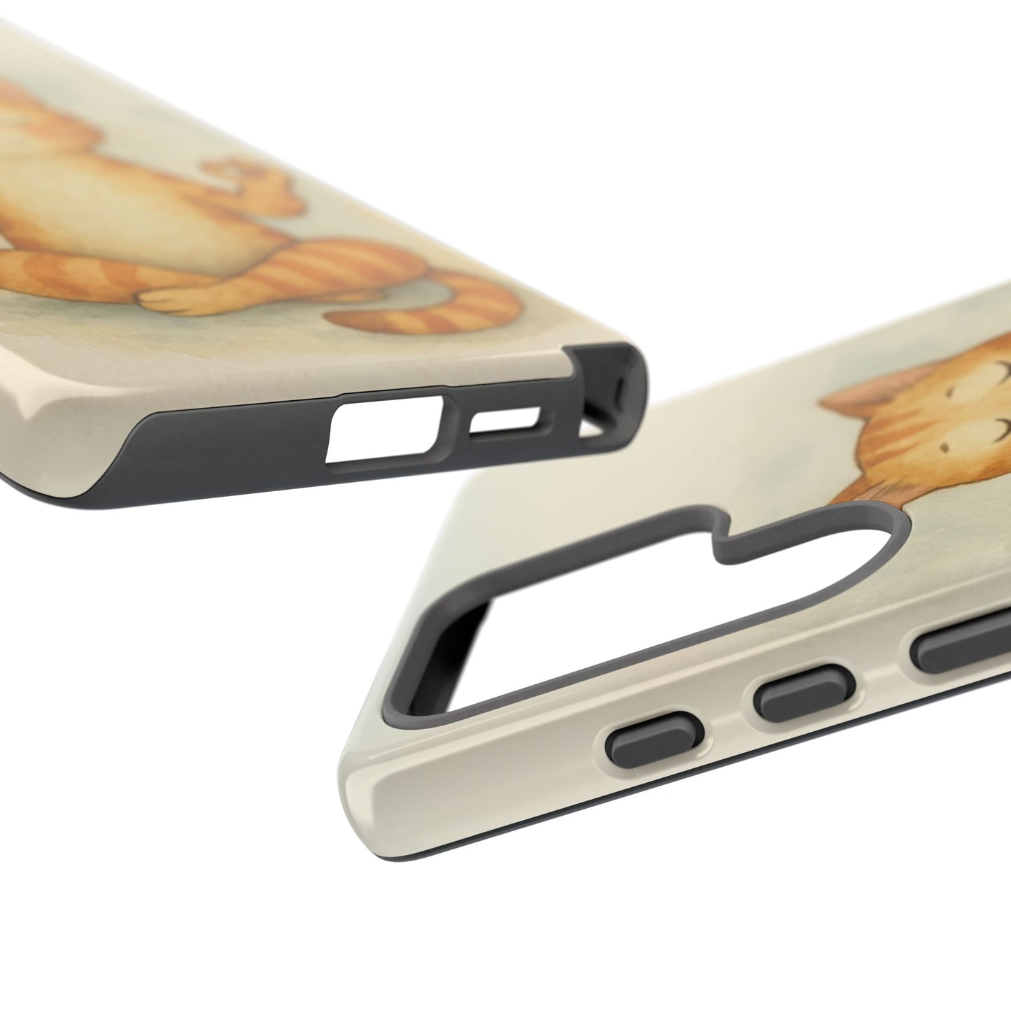 Zen Cat Phone Case - Tough & Stylish - Perfect for Cat Lovers