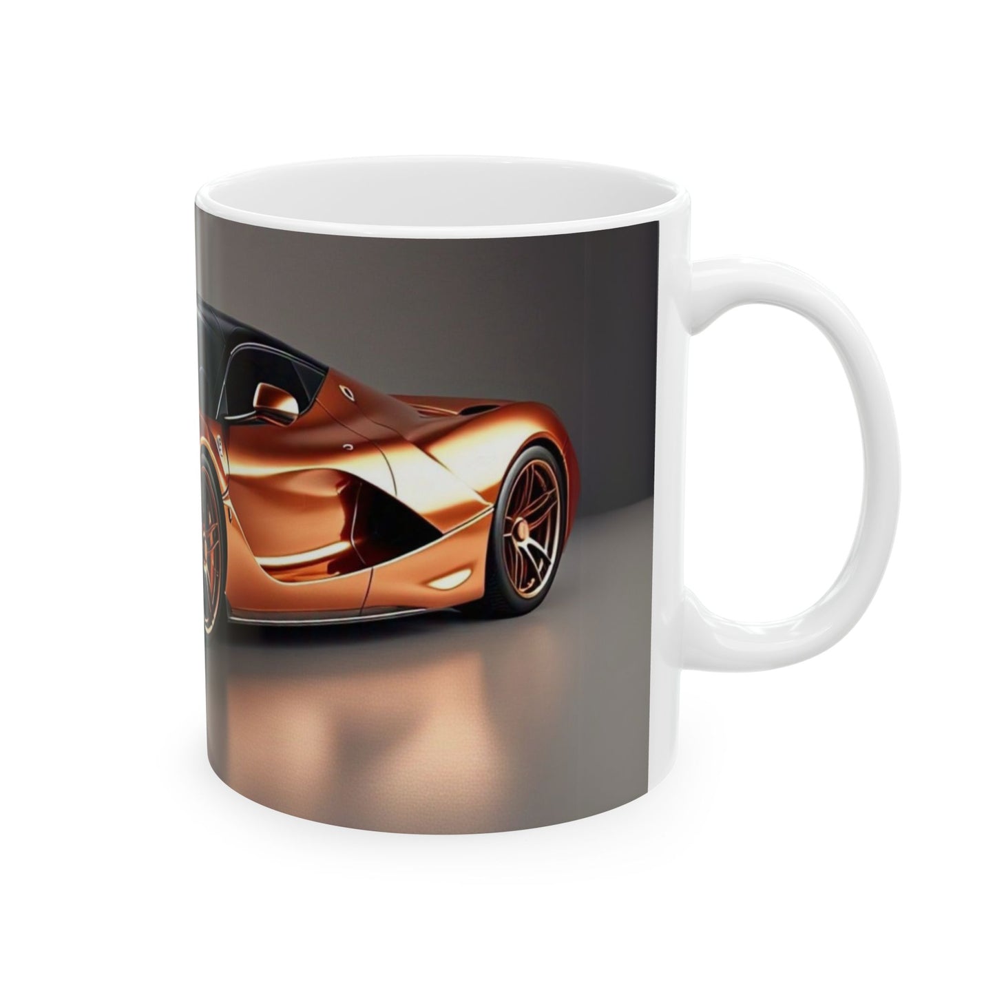 Luxury Sports Car Ceramic Mug - Perfect Gift for Car Enthusiasts