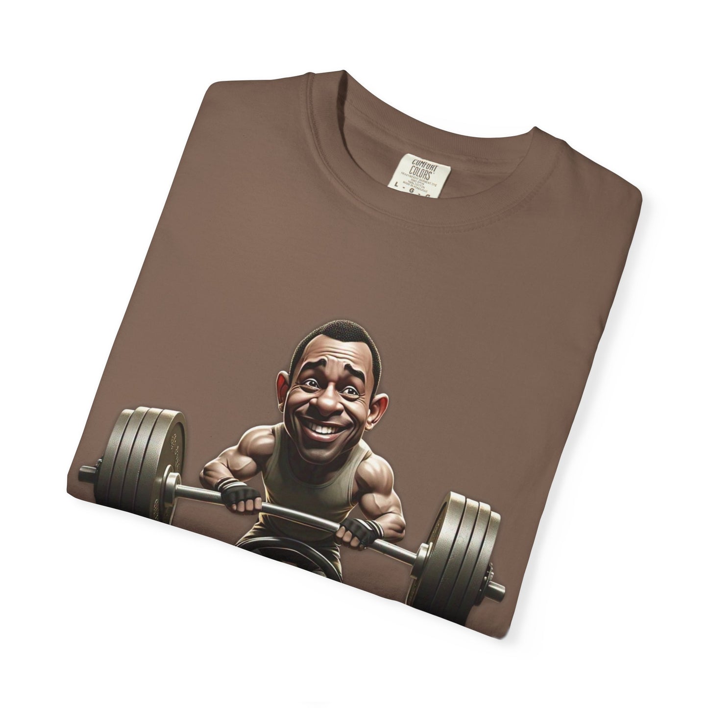 Funny Weightlifting T-Shirt Garment-Dyed Tee for Fitness Enthusiasts