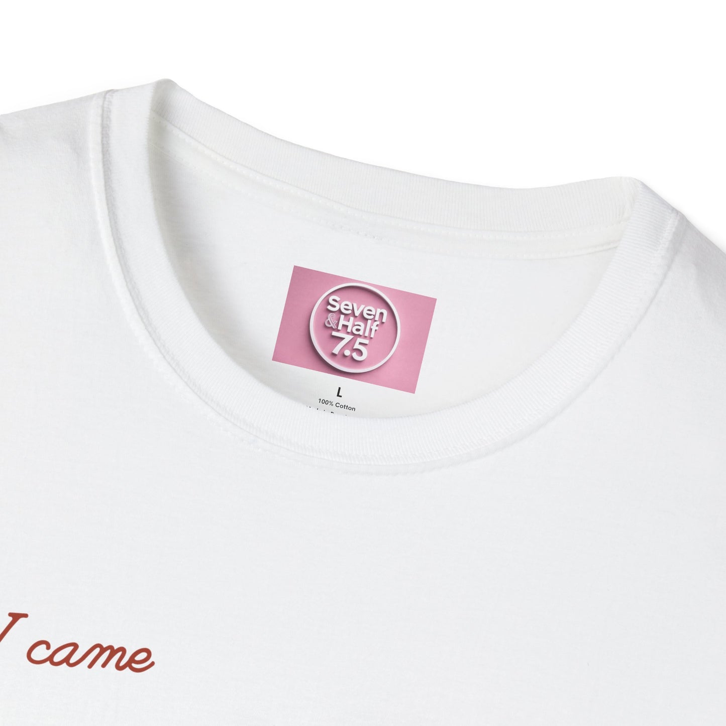 I Came, I Ate Burger Graphic Unisex Softstyle T-Shirt