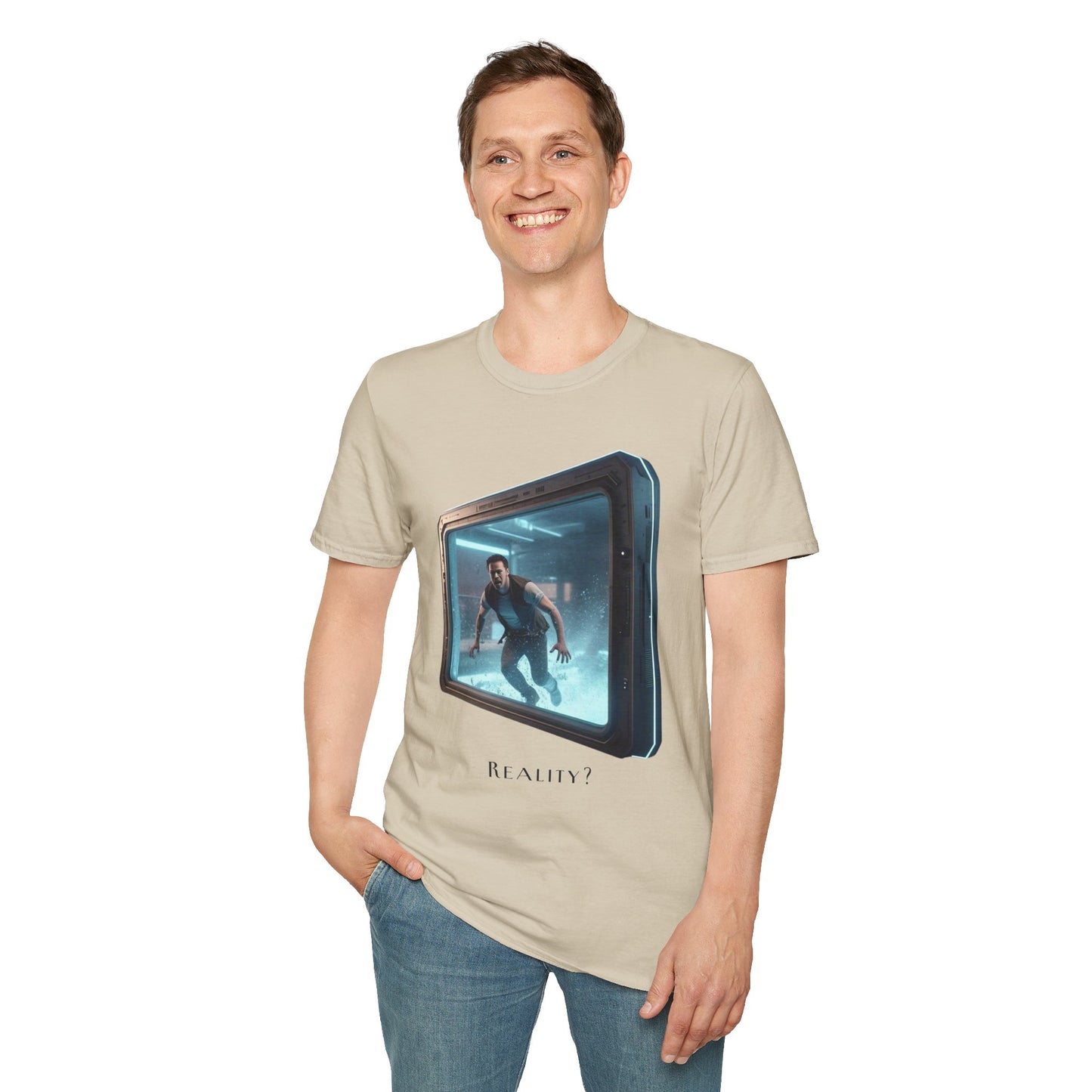 Softstyle T-Shirt - 'Reality?' Graphic Tee for Dreamers