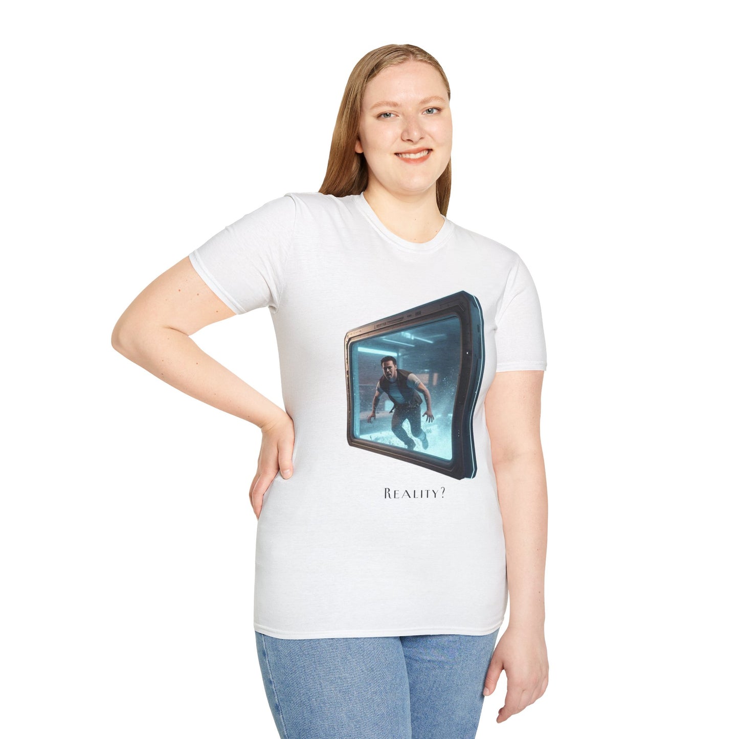 Softstyle T-Shirt - 'Reality?' Graphic Tee for Dreamers