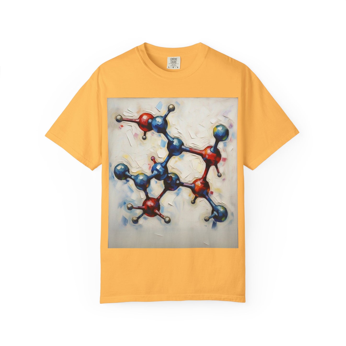Unisex Artistic Molecule T-Shirt | Science-Inspired Design