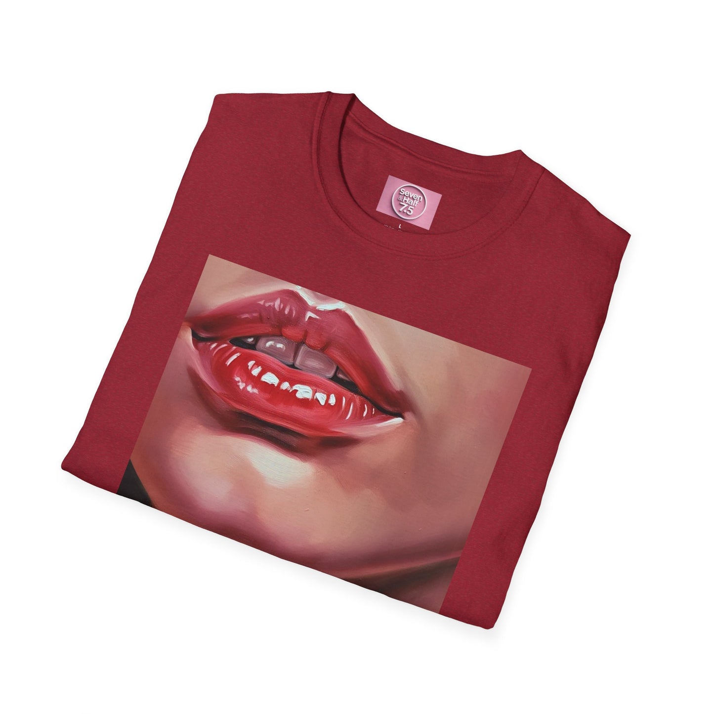 Fire Lips Women's Softstyle T-Shirt - Bold Art for Confident Expressions