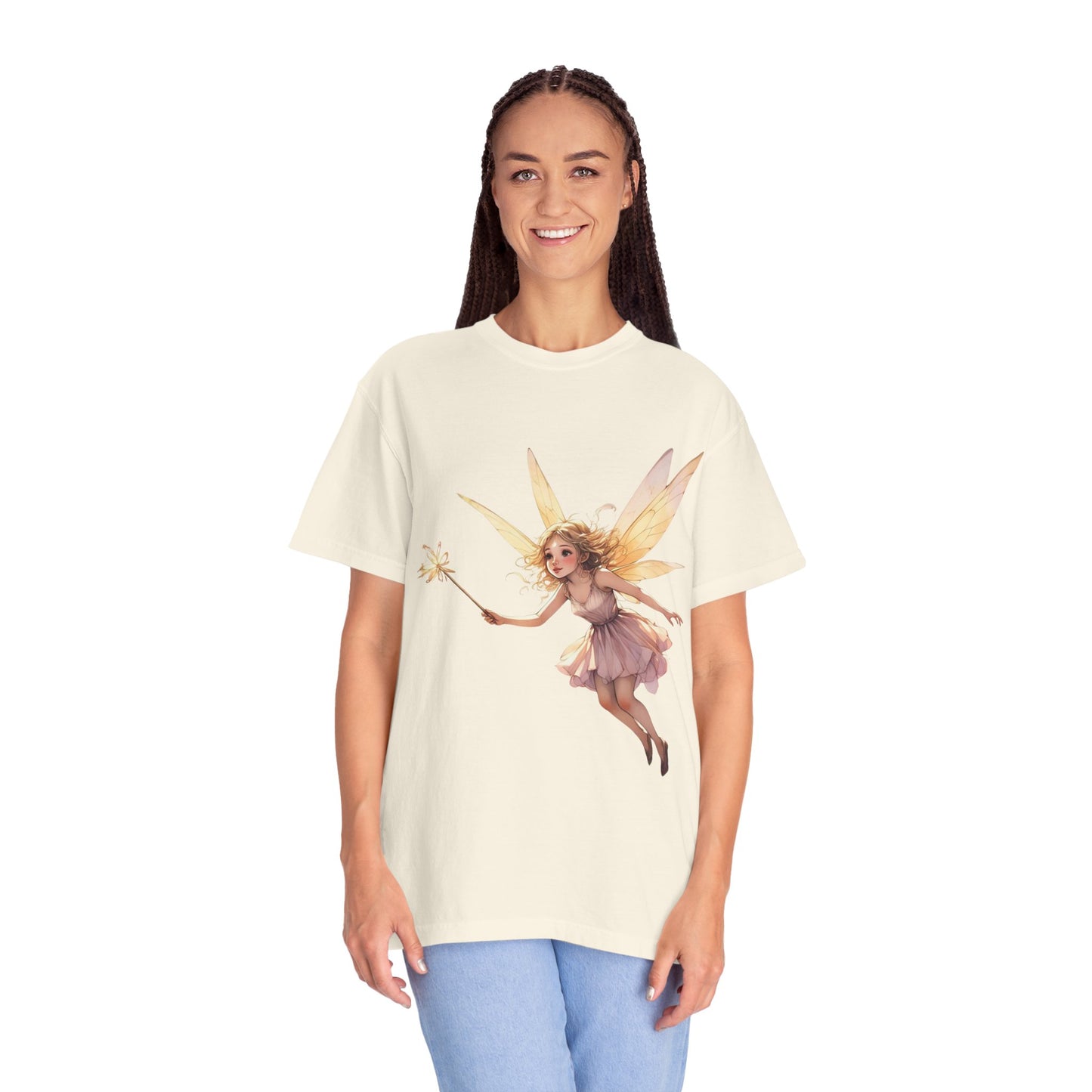 Fairy Magic Garment-Dyed T-Shirt - Whimsical Design for Fantasy Lovers