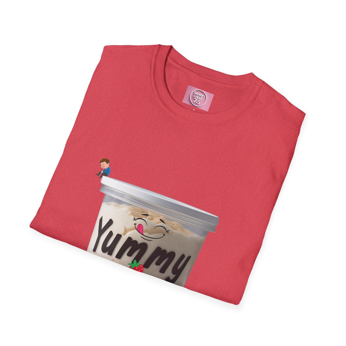 Yummy Protein Unisex Softstyle T-Shirt - Fun Fitness Apparel