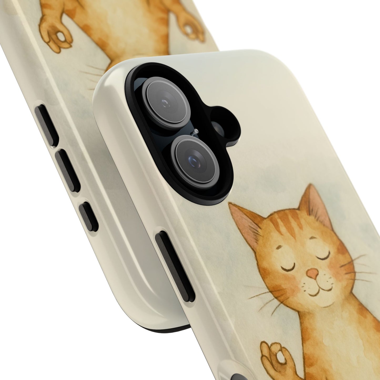 Zen Cat Phone Case - Tough & Stylish - Perfect for Cat Lovers