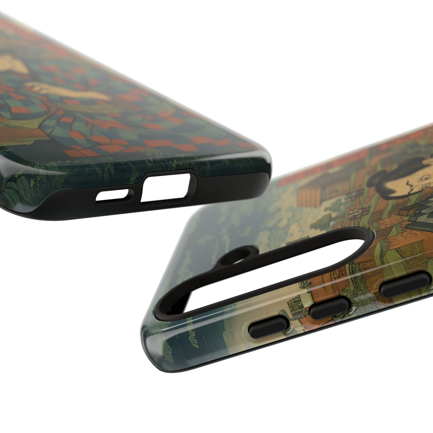 Tough Cases - Japanese Art Phone Case with Warrior Design
