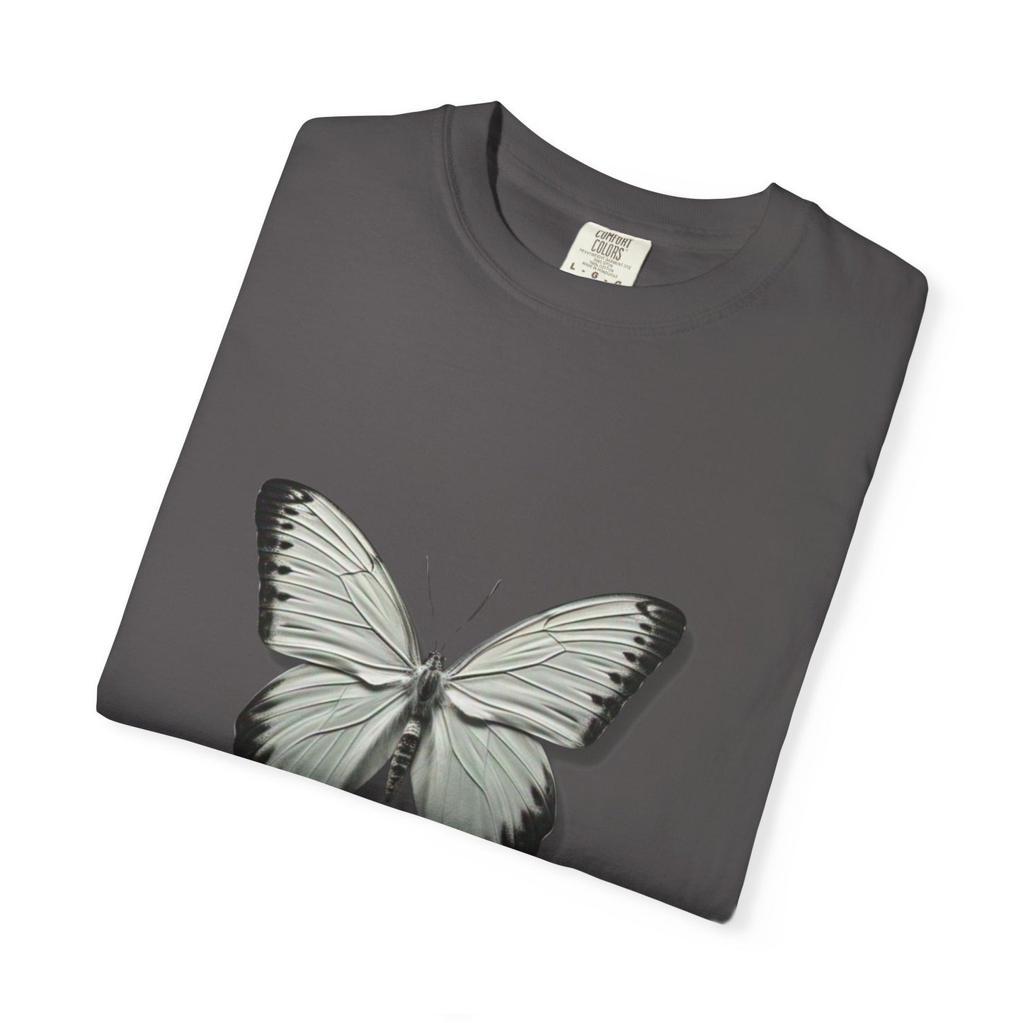 Butterfly Unisex Garment-Dyed T-Shirt – Nature-Inspired Casual Wear