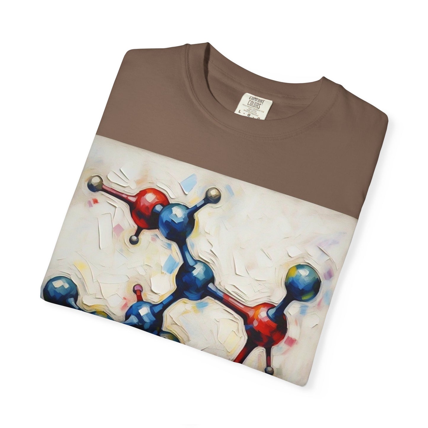 Unisex Artistic Molecule T-Shirt | Science-Inspired Design