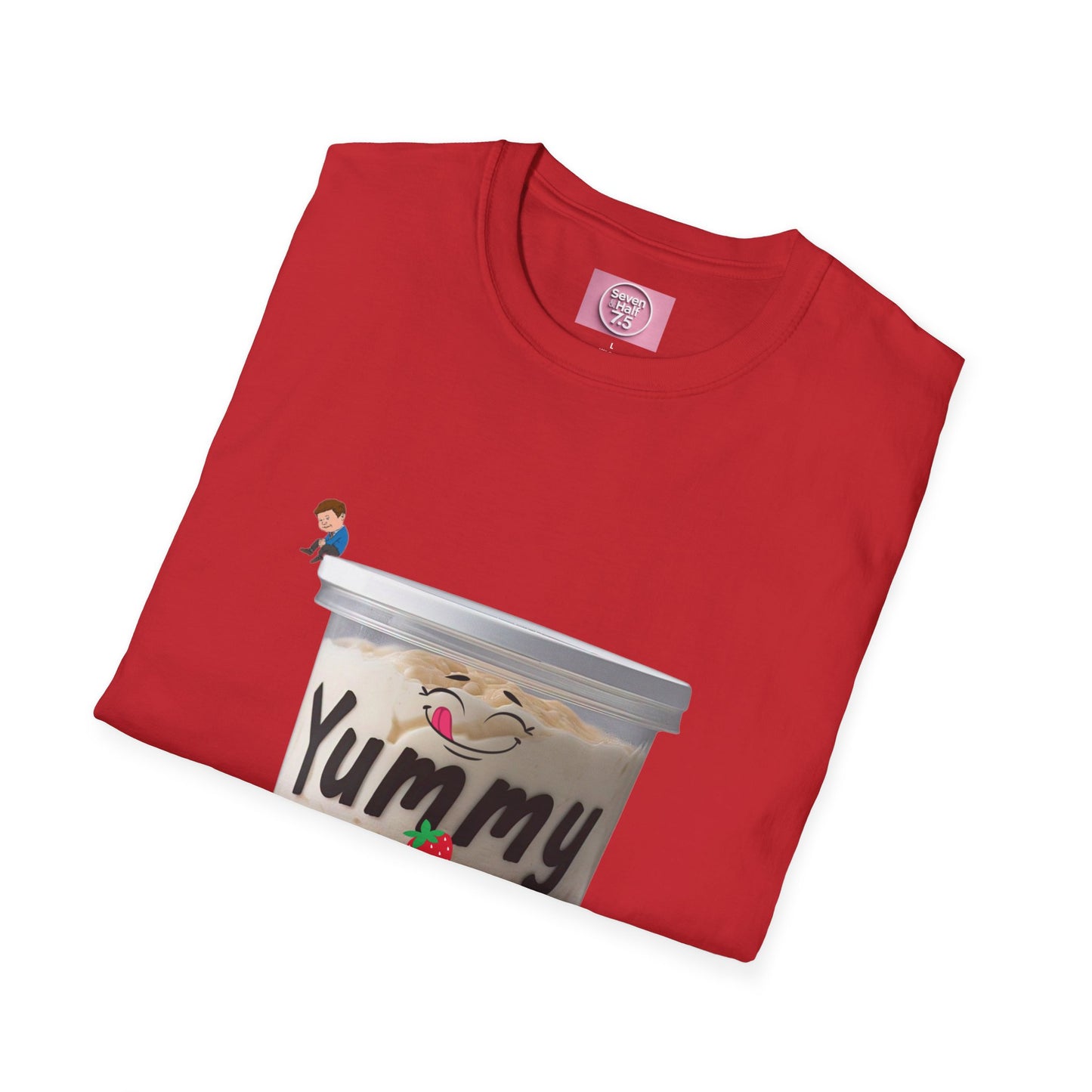 Yummy Protein Unisex Softstyle T-Shirt - Fun Fitness Apparel