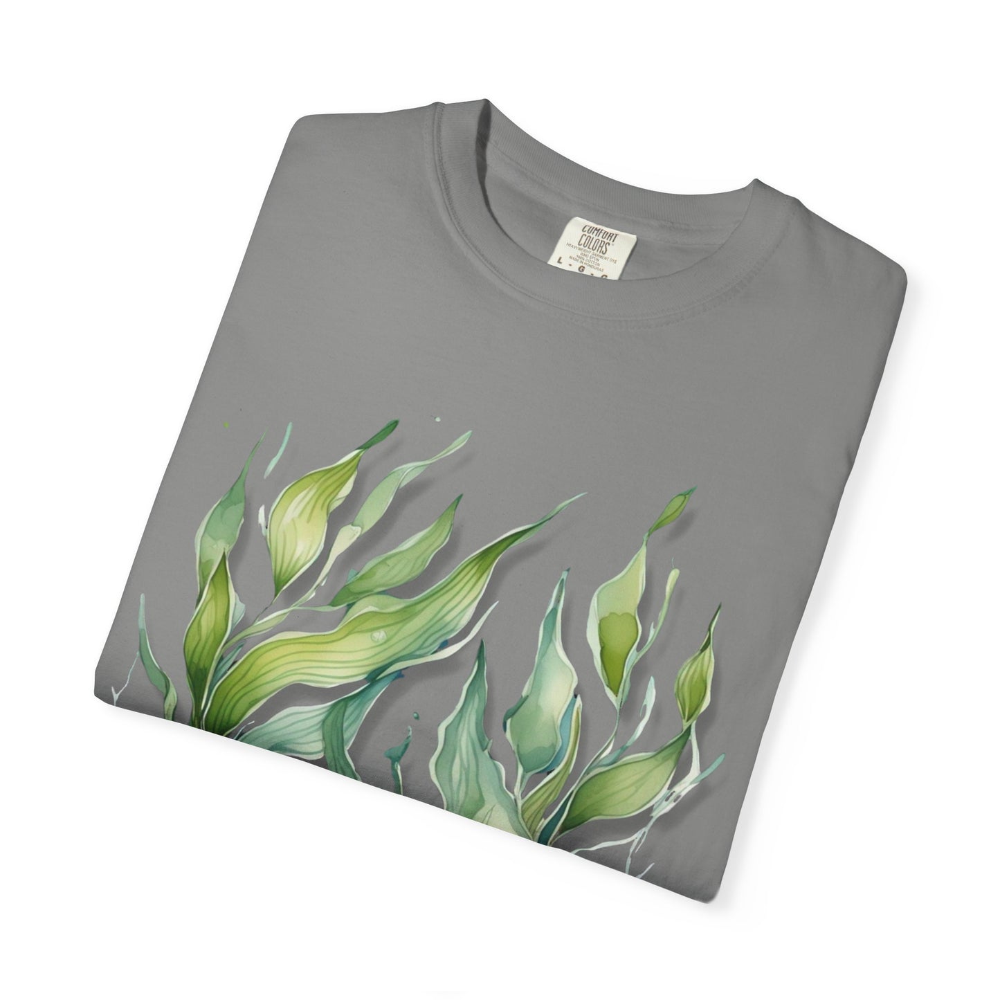 Eco-Friendly Seaweed Design T-Shirt for Nature Lovers