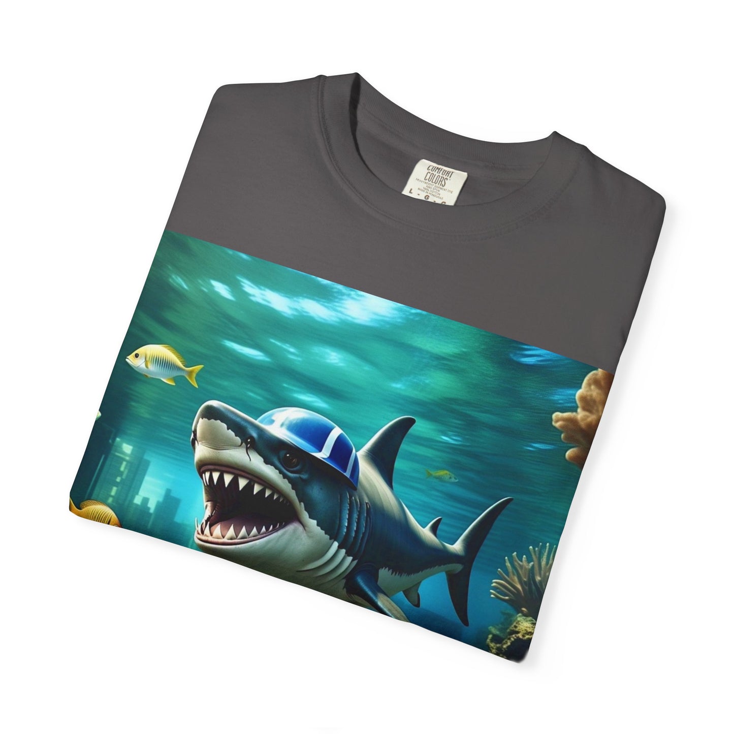 Marine Adventure Unisex T-Shirt - Shark Graphic Design
