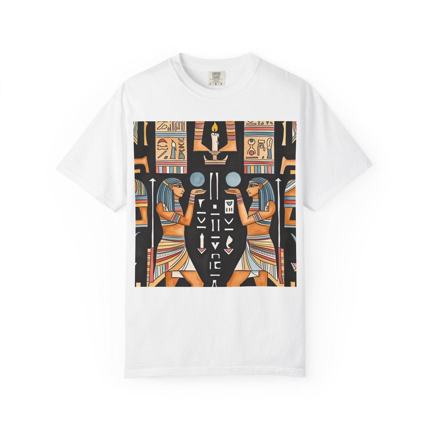 Unisex Egyptian Art T-Shirt | Unique Graphic Tee for History Lovers