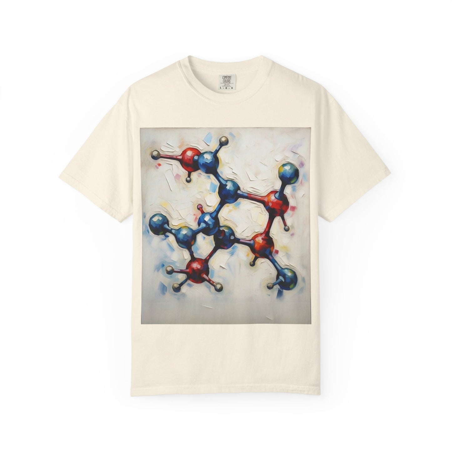Unisex Artistic Molecule T-Shirt | Science-Inspired Design