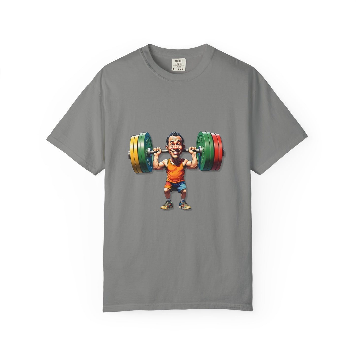 Funny Weightlifting T-Shirt - Unisex Garment-Dyed Tee for Fitness Enthusiasts