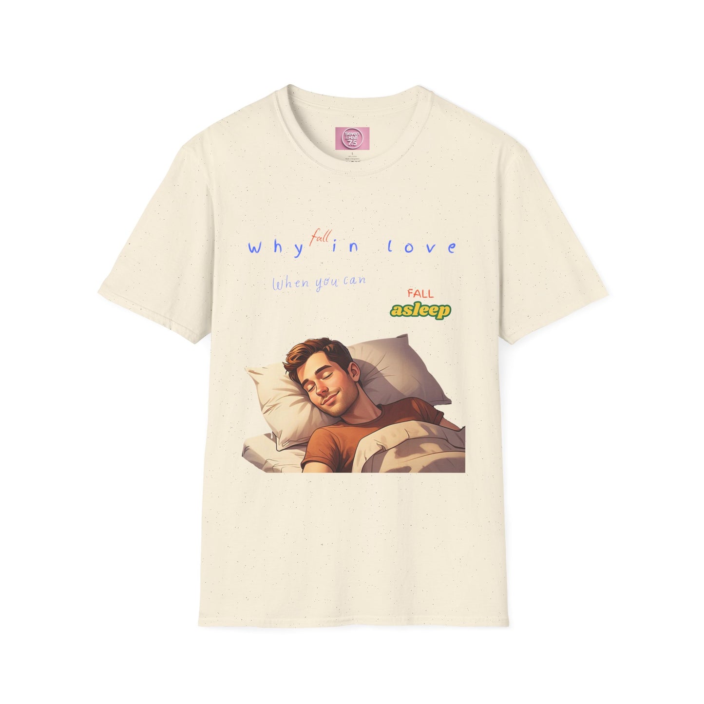 Fall Asleep Softstyle T-Shirt | Cozy Sleep Vibes | Perfect Gift for Sleep Lovers