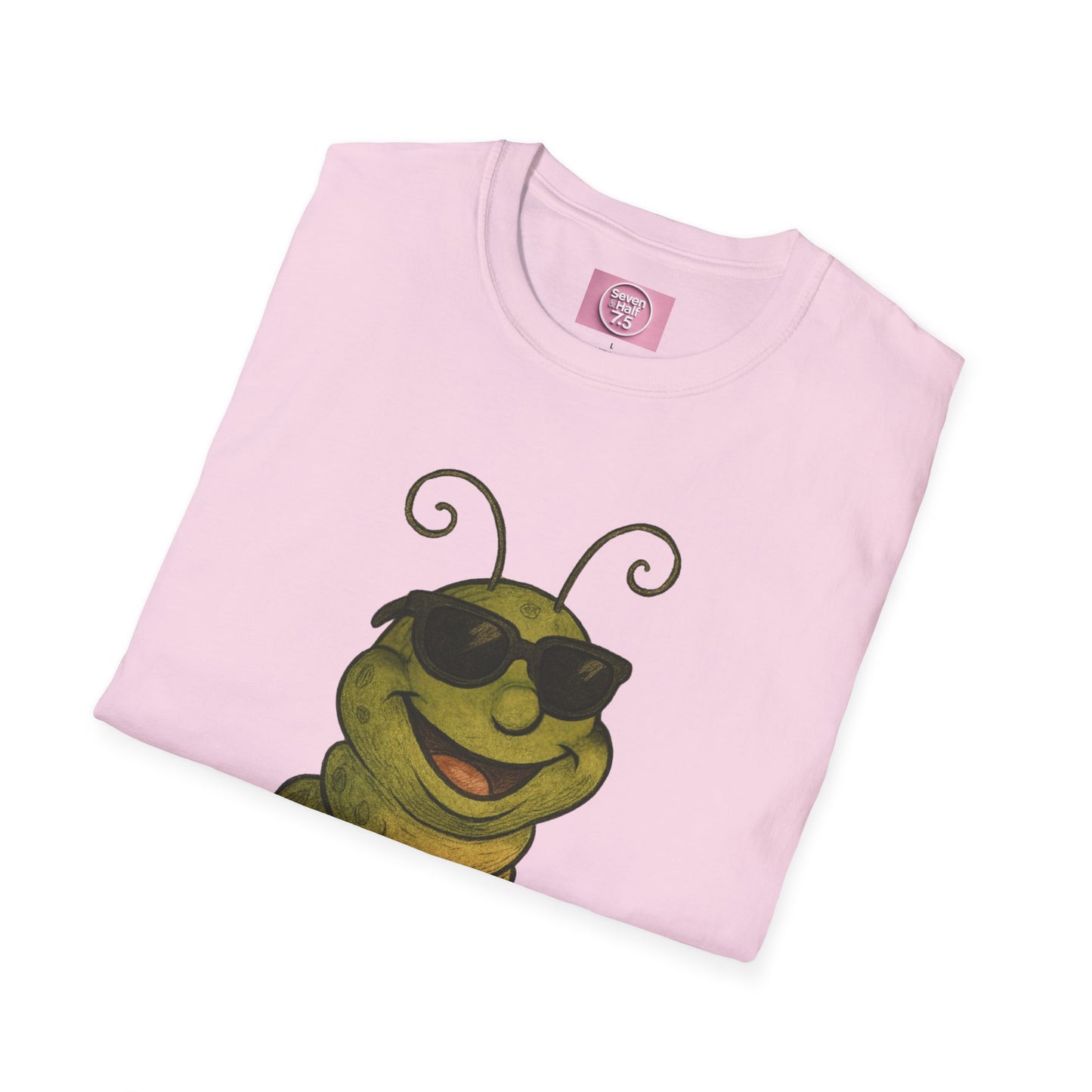 Cool Caterpillar Unisex Softstyle T-Shirt - Fun Graphic Tee for Kids and Adults