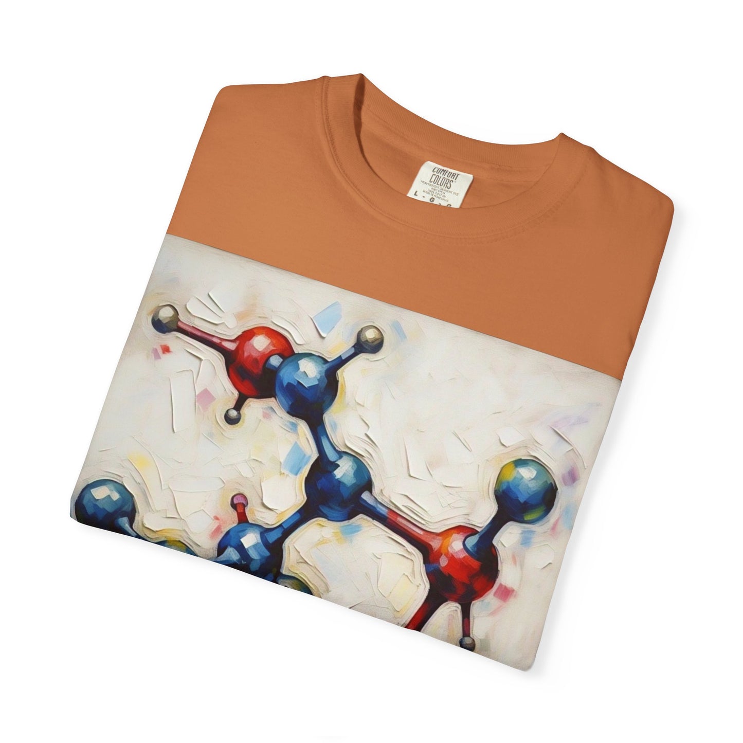 Unisex Artistic Molecule T-Shirt | Science-Inspired Design