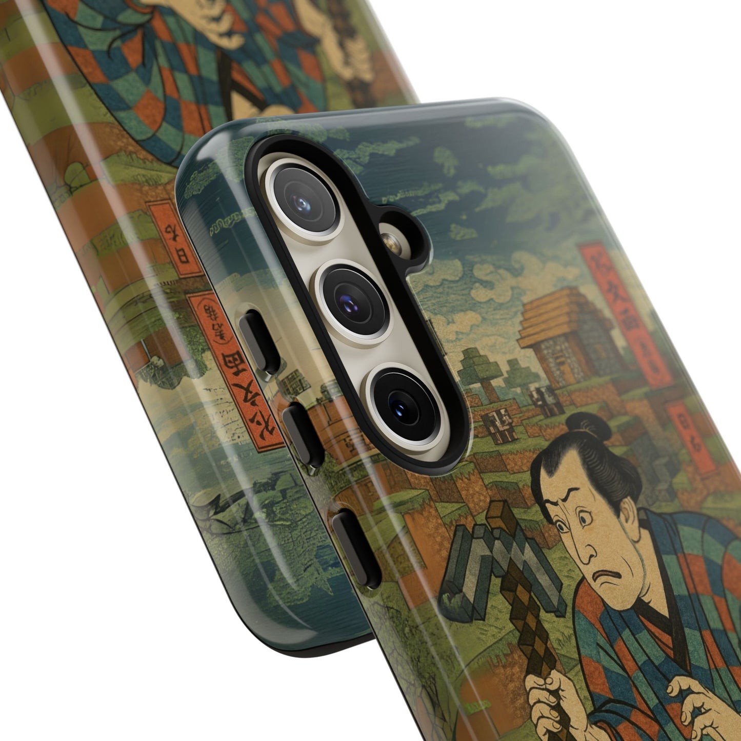Tough Cases - Japanese Art Phone Case with Warrior Design