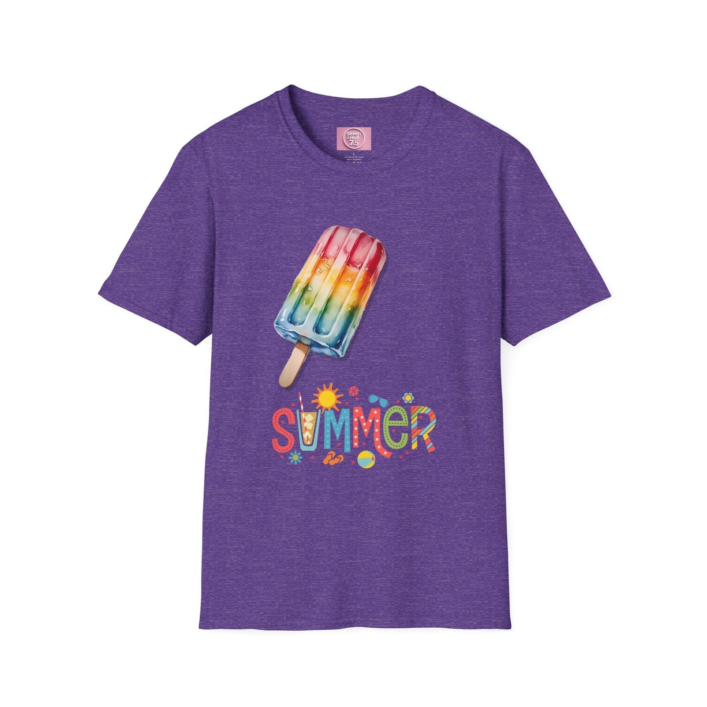 Summer Popsicle Soft style T-Shirt - Fun & Colorful Summer Vibes