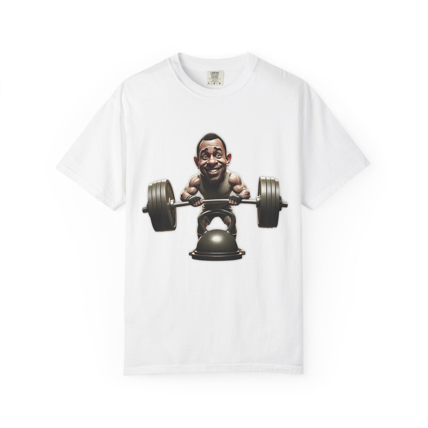 Funny Weightlifting T-Shirt Garment-Dyed Tee for Fitness Enthusiasts