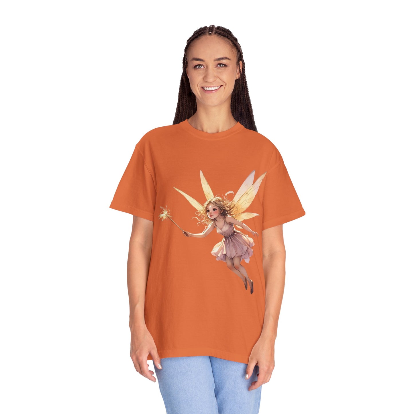 Fairy Magic Garment-Dyed T-Shirt - Whimsical Design for Fantasy Lovers