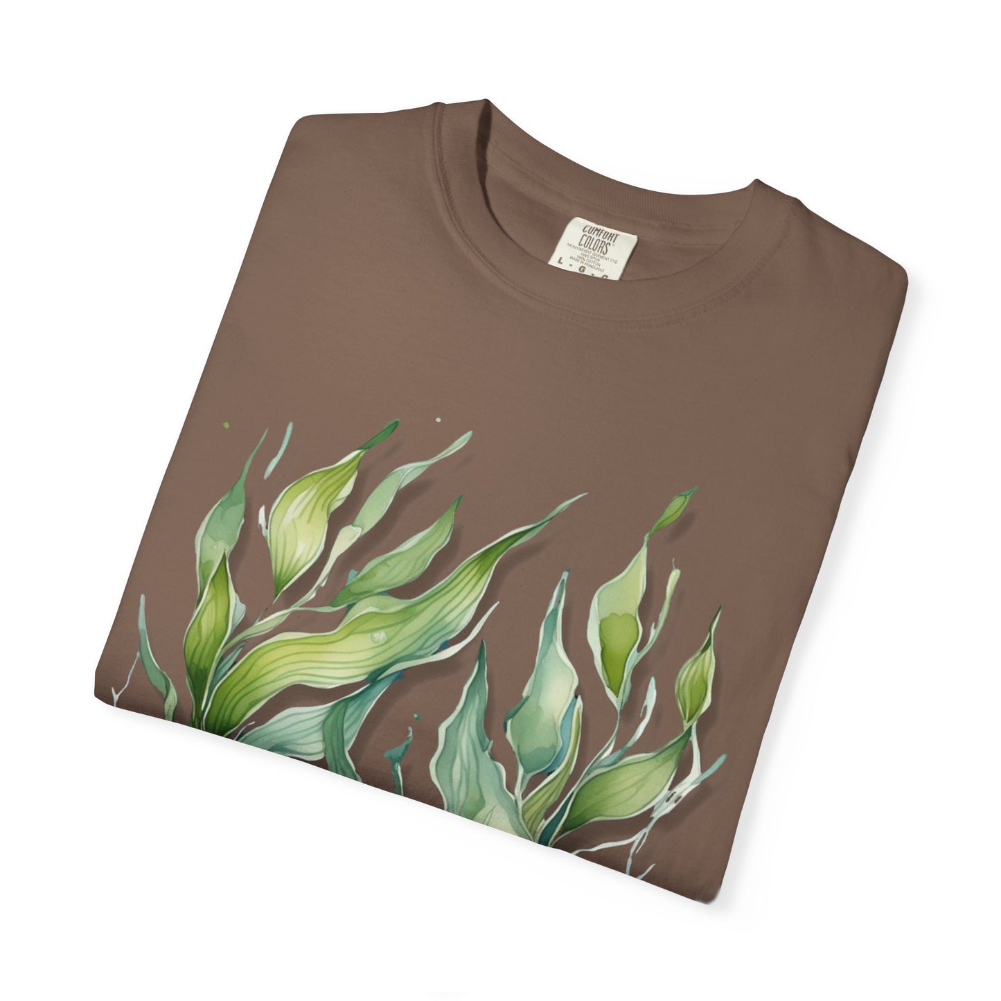 Eco-Friendly Seaweed Design T-Shirt for Nature Lovers