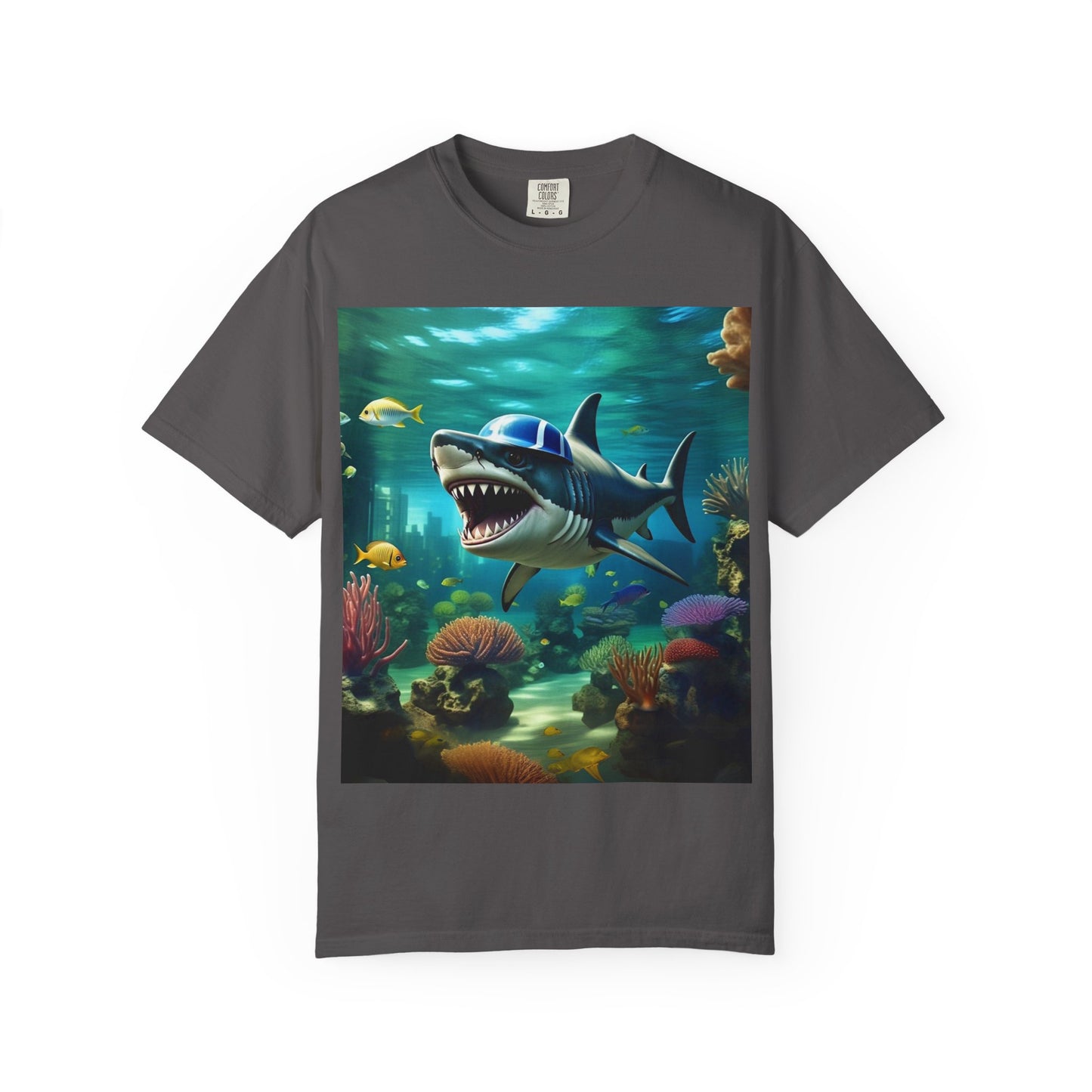 Marine Adventure Unisex T-Shirt - Shark Graphic Design