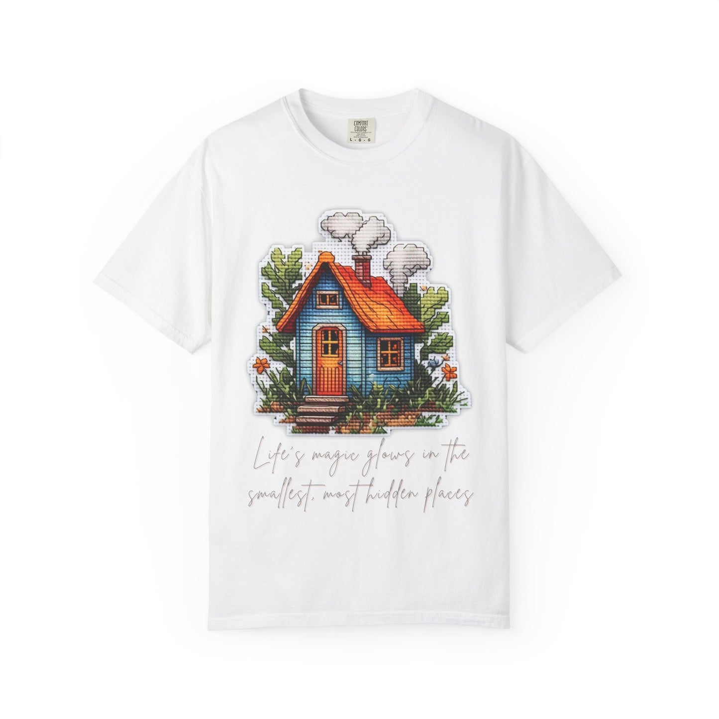 Magical Cottage T-Shirt - Garment-Dyed Unisex Tee