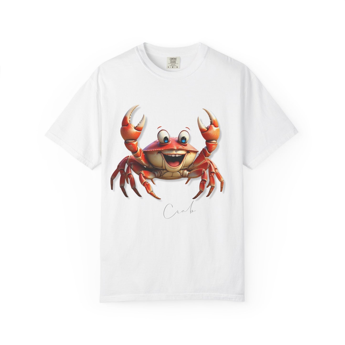 Funny Crab Graphic T-Shirt for Beach Lovers