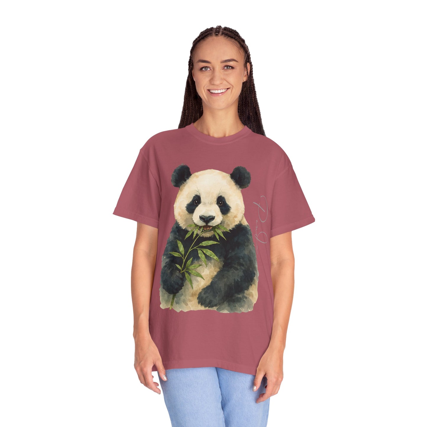 Cute Panda Unisex T-Shirt - Nature Lover's Tee for Wildlife Enthusiasts
