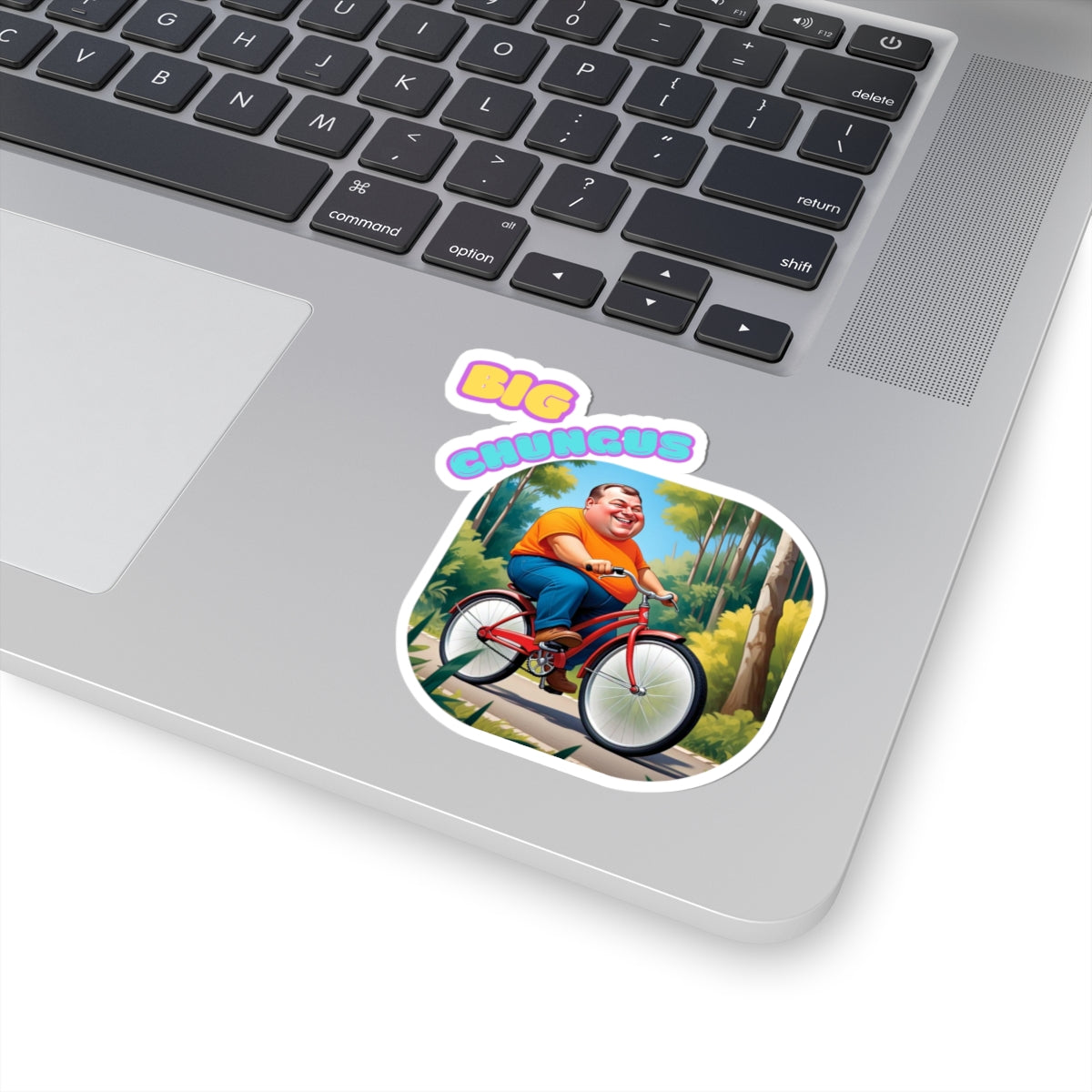 Big Chungus Kiss-Cut Stickers | Fun Vinyl Decals for Laptops & Hydration
